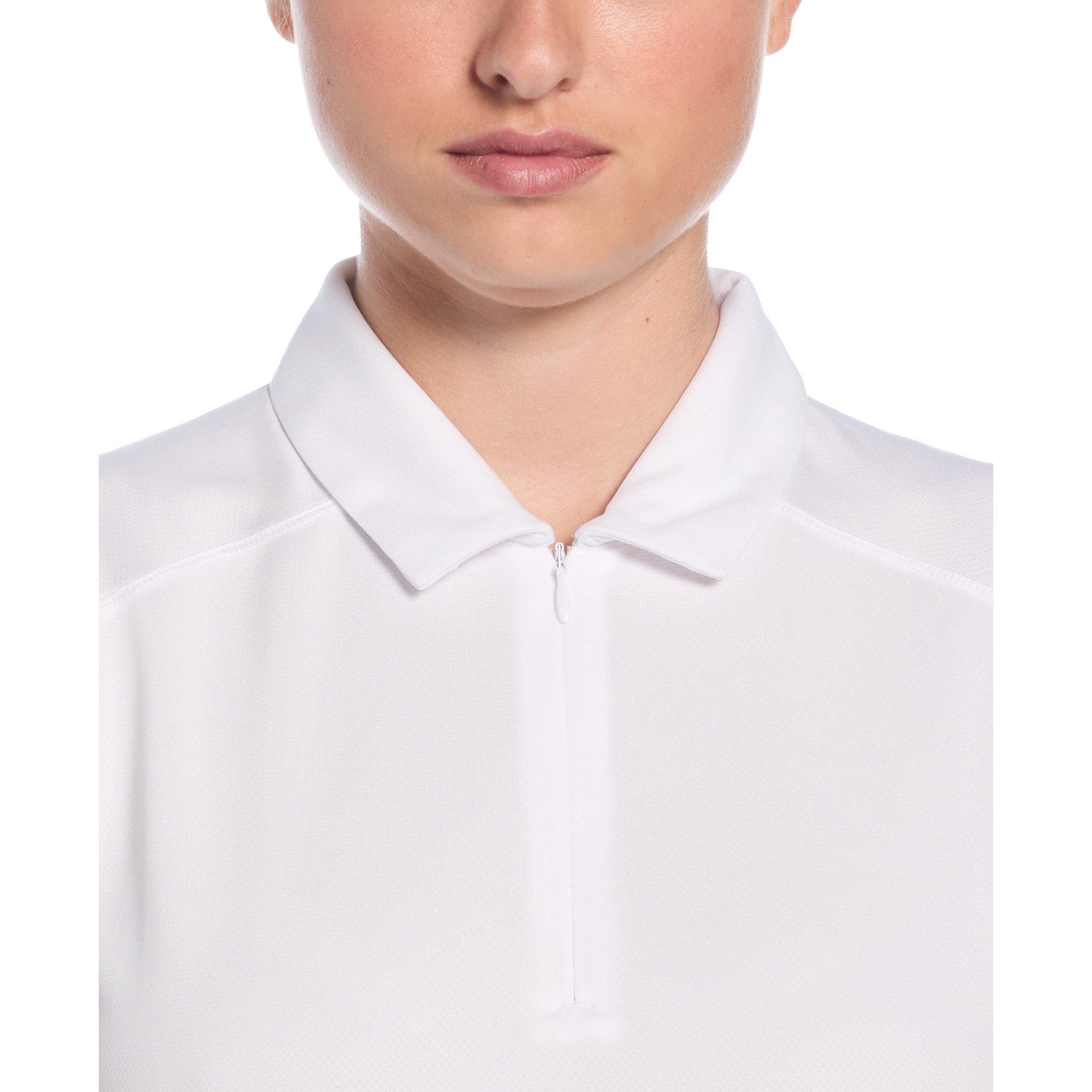 Airflux Quarter Zip Women's Sleeveless Golf Polo Shirt