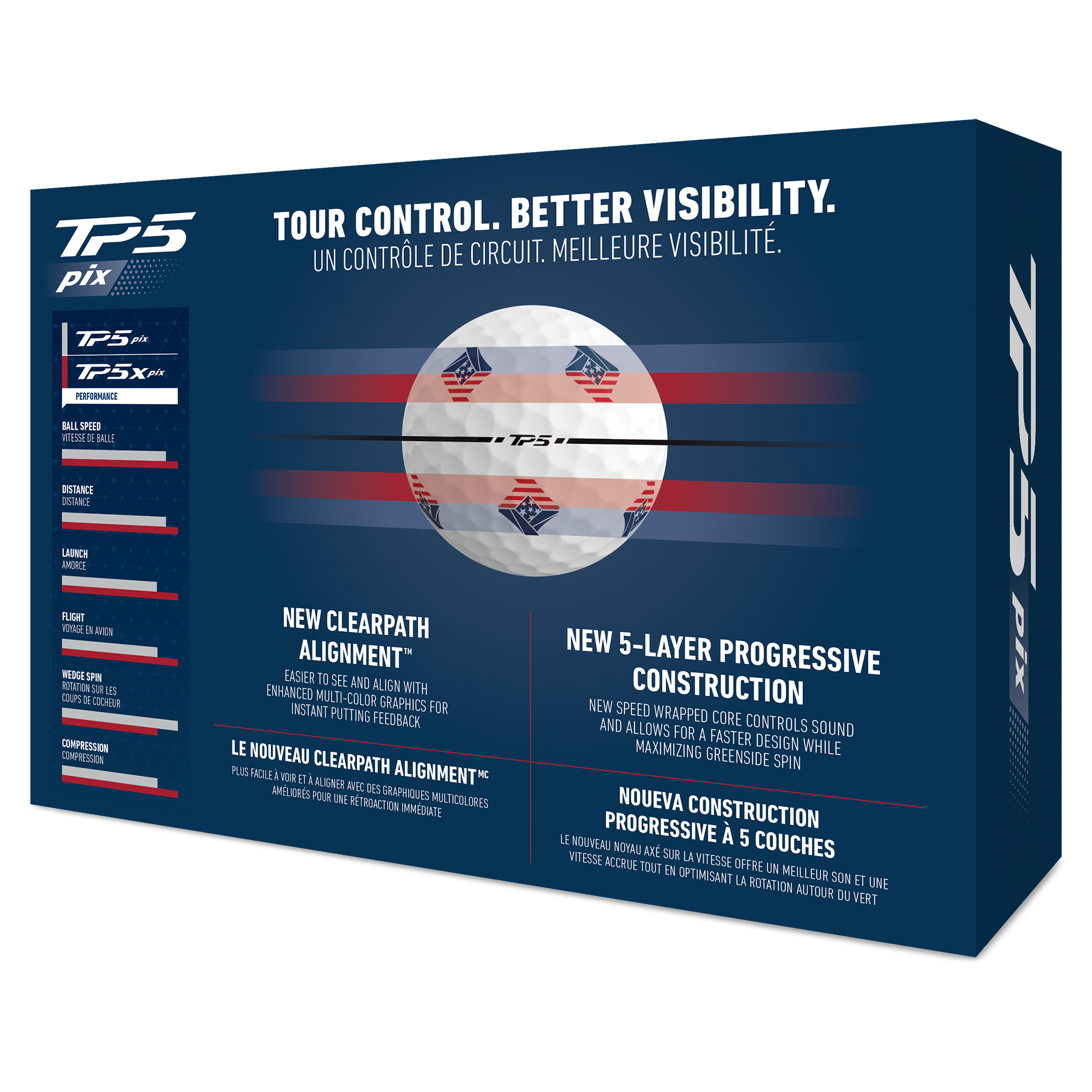 TP5 PIX 3.0 USA 2024 Golf Balls