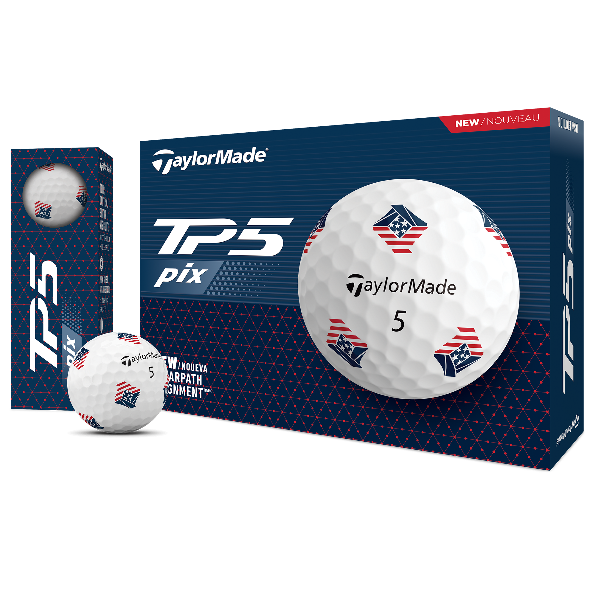 TP5 PIX 3.0 USA 2024 Golf Balls