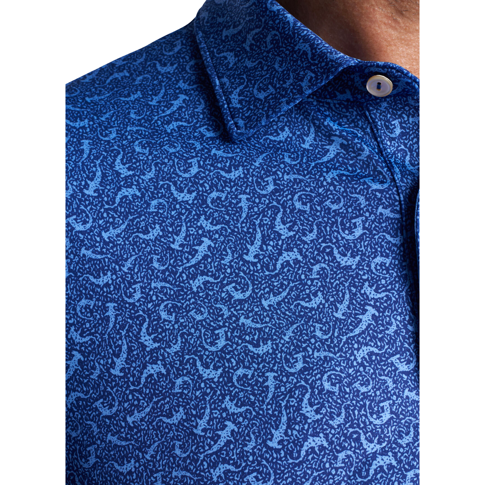 Hammer Time Performance Jersey Men's Short Sleeve Golf Polo Shirt