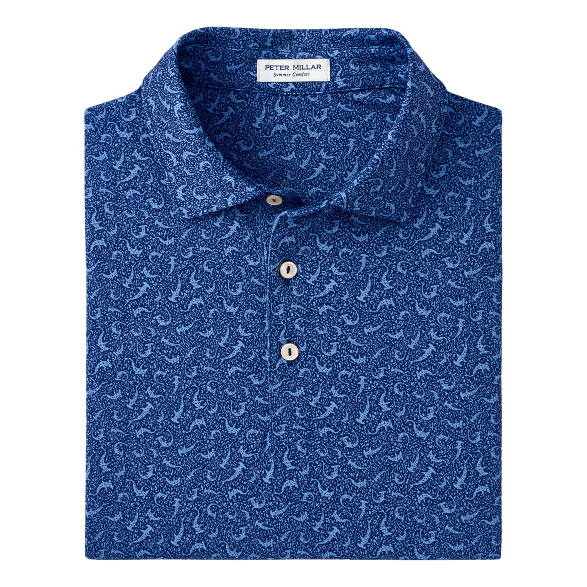 Hammer Time Performance Jersey Men's Short Sleeve Golf Polo Shirt