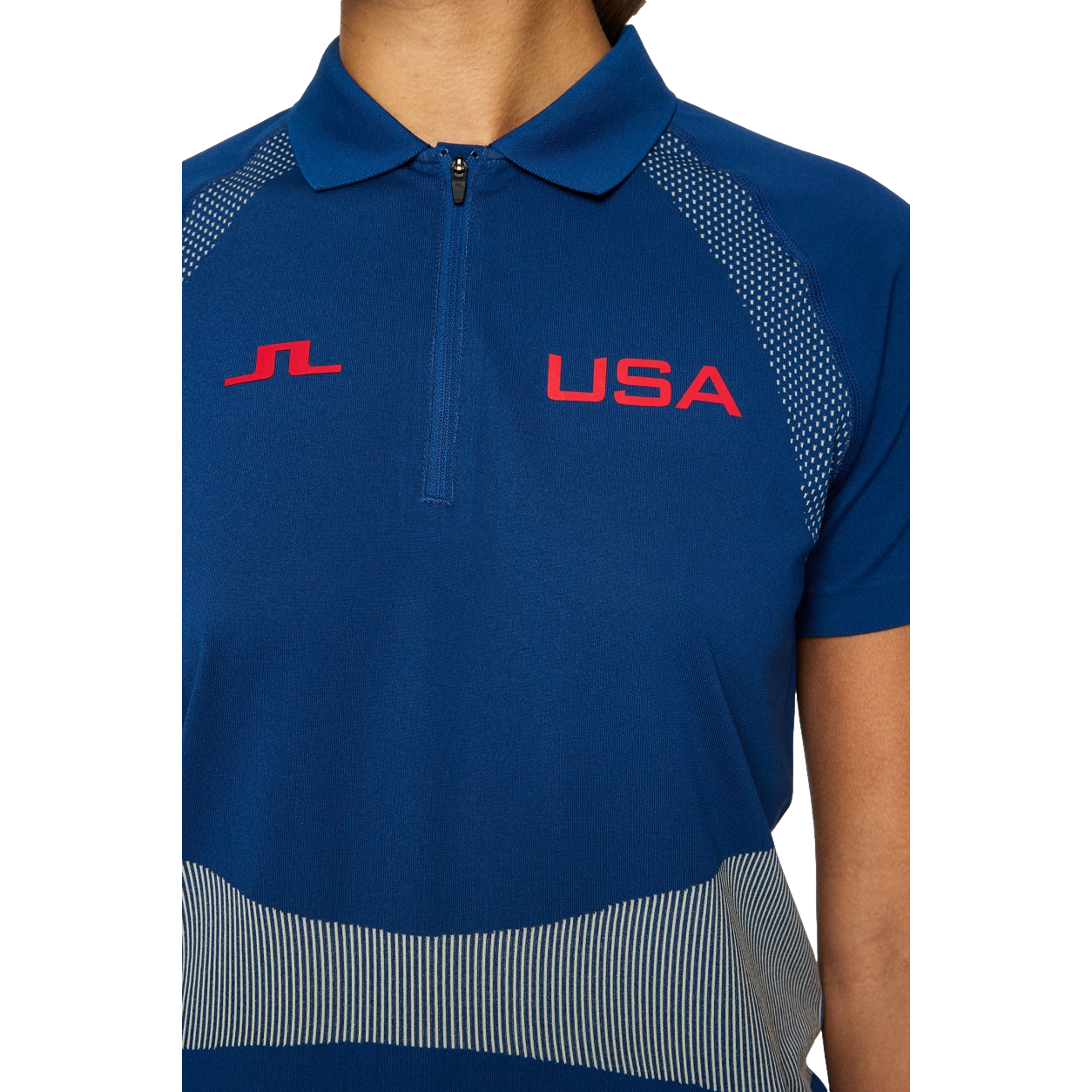 Alizee Seamless Women's Short Sleeve Golf Polo Shirt