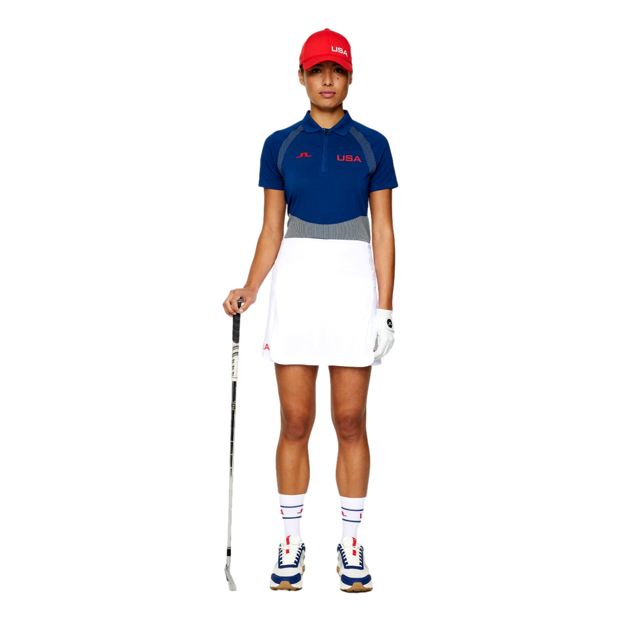 Gisele Solid 17" Skort