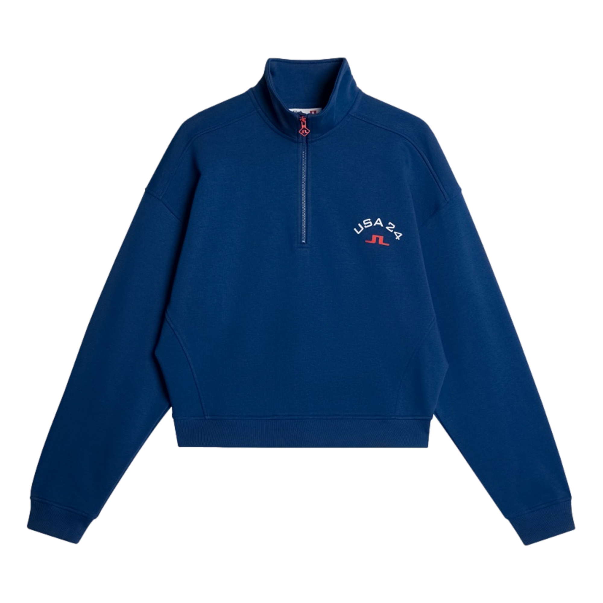 Lamia USA Quarter Zip Pull Over Sweatshirt