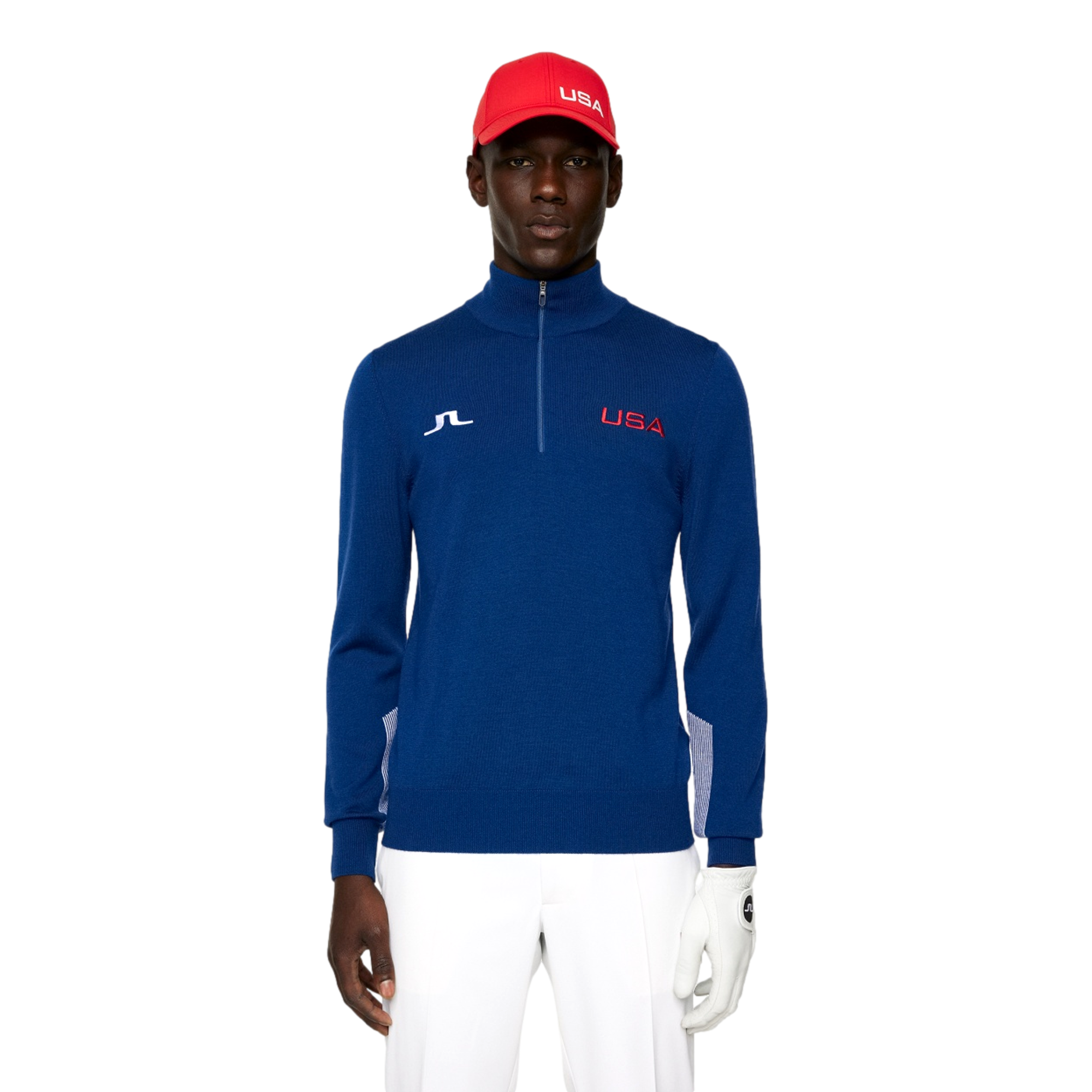 J Lindeberg Nathaniel Half Zip Sweater | PGA TOUR Superstore
