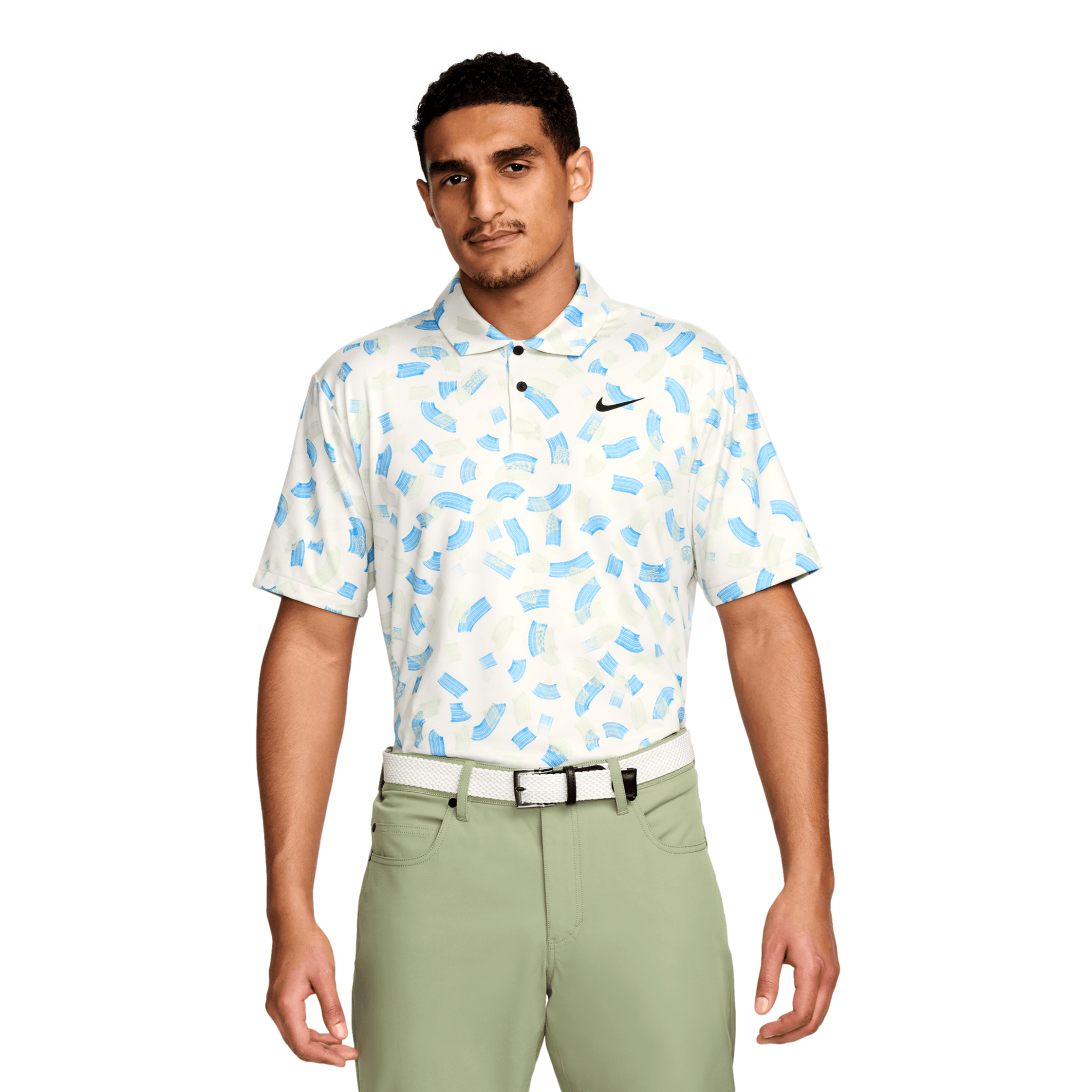 Nike Tour Men's Dri-FIT Golf Print Brush Polo, Multi