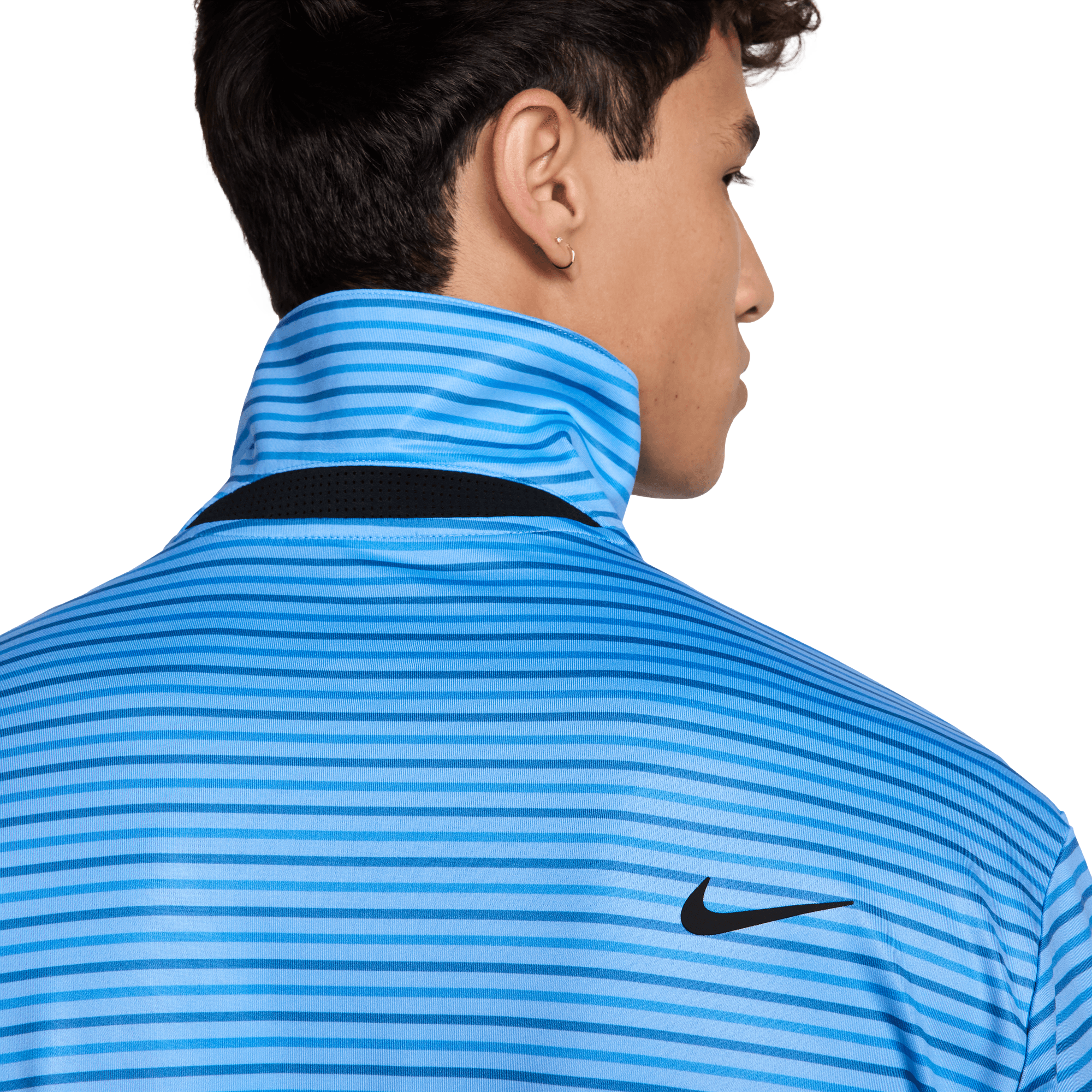 Tour Men's Dri-FIT Striped Short Sleeve Golf Polo Shirt