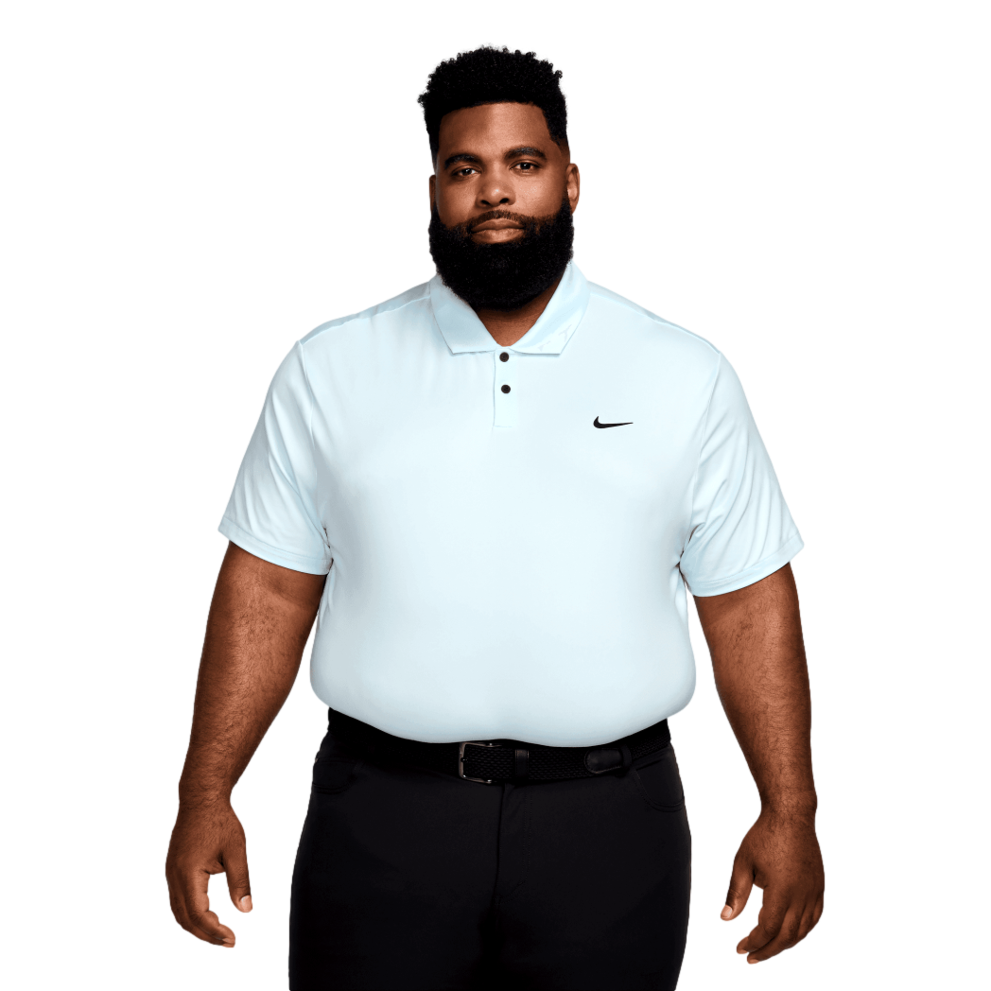 Nike Dri-FIT Tour Men's Solid Golf Polo, Carolina Blue