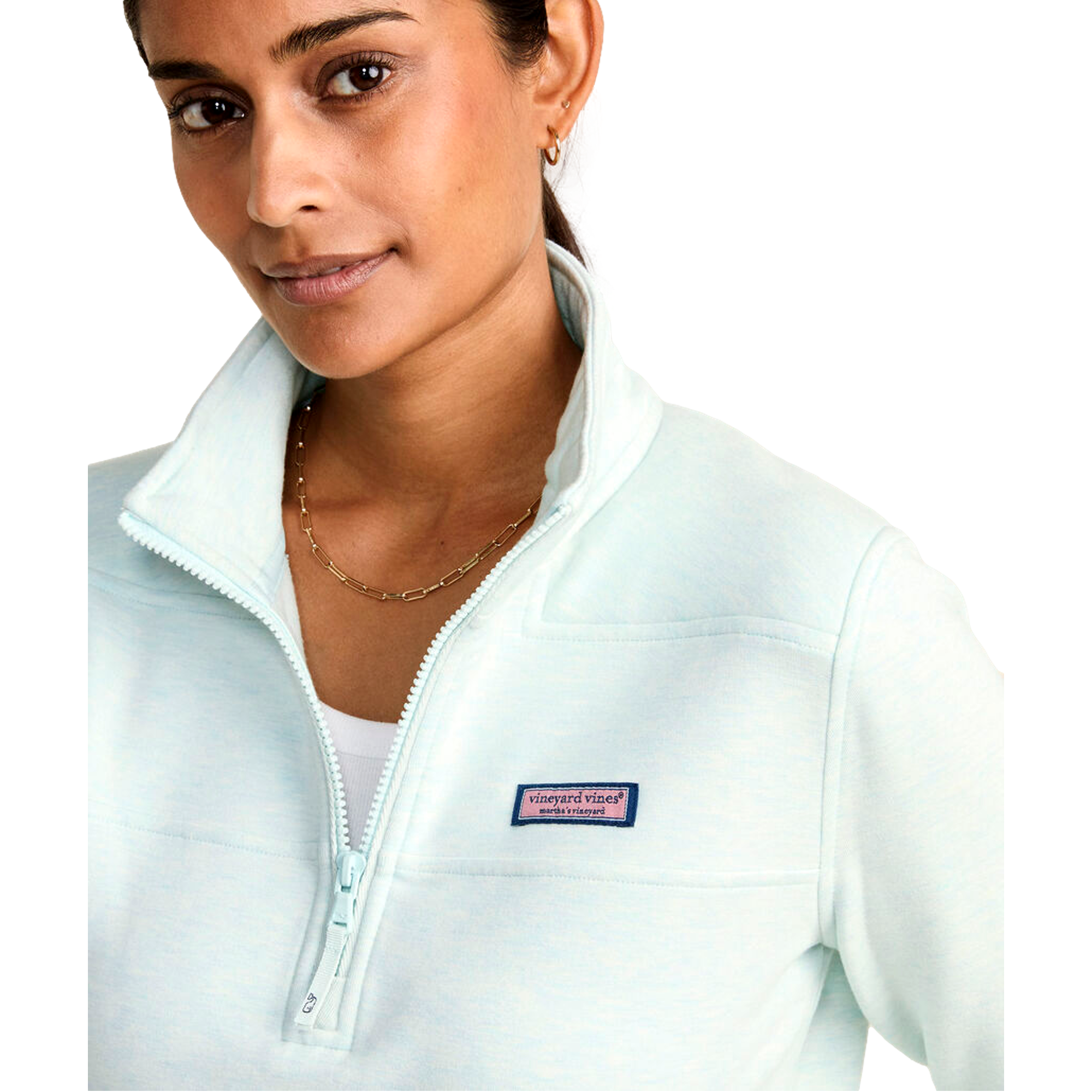 Women's Dreamcloth Relaxed Shep Shirt Quarter Zip
