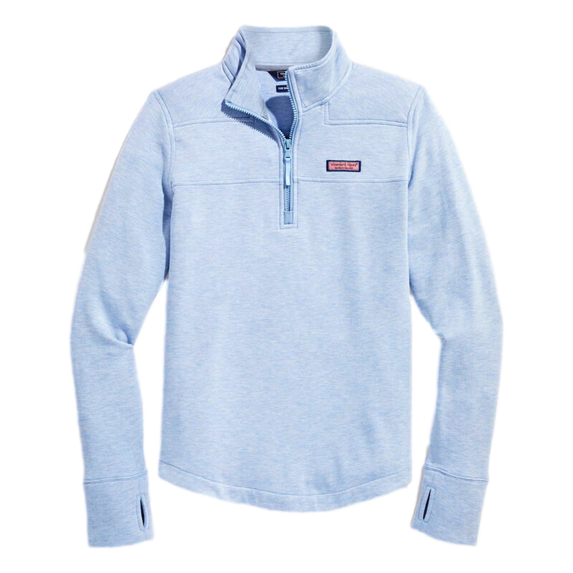 Dreamcloth Relaxed Shep Long Sleeve Quarter Zip Pull Over