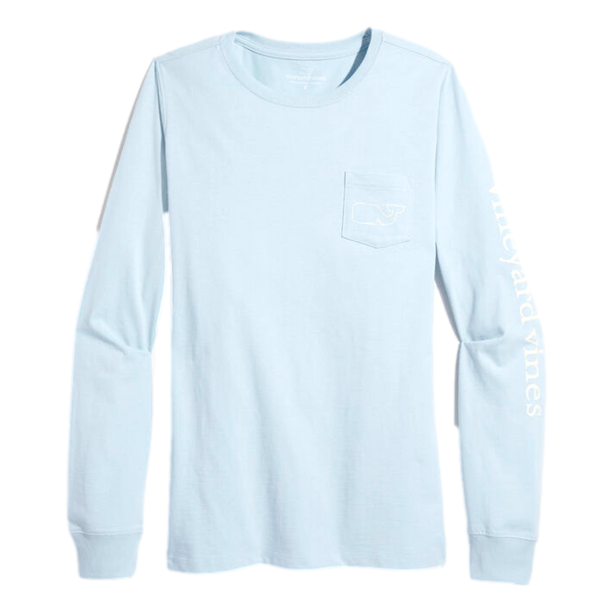 Golf Club Whale Long-Sleeve Pocket Tee Shirt