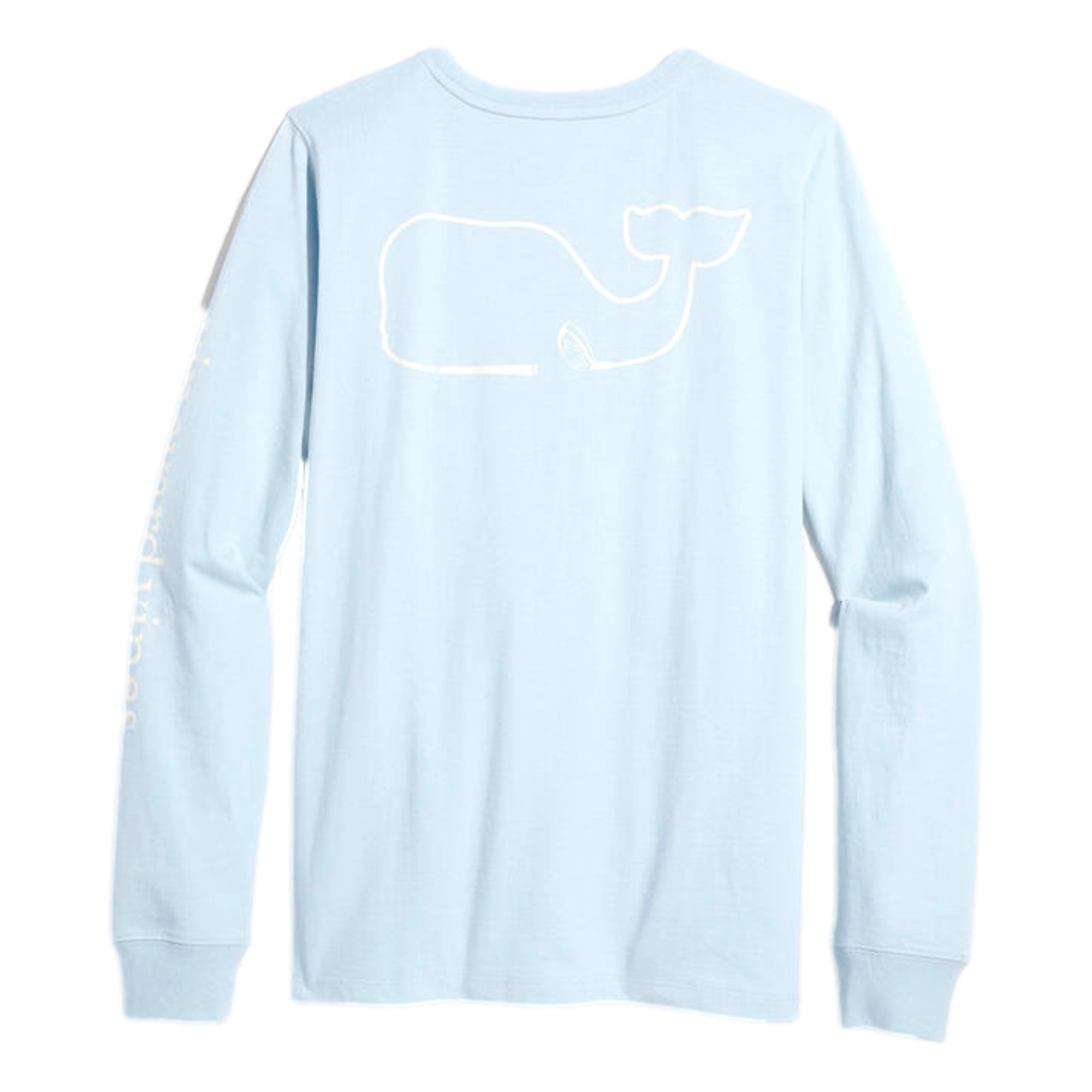 Golf Club Whale Long-Sleeve Pocket Tee Shirt