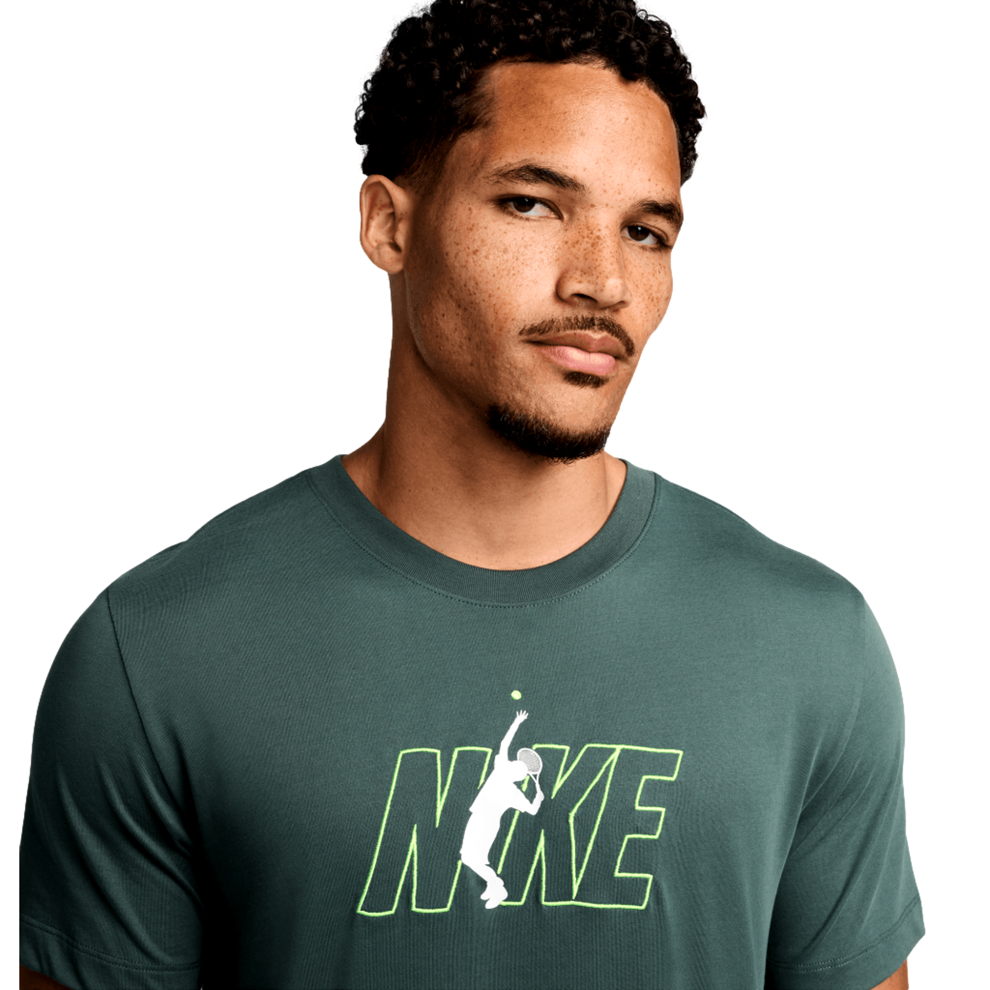 NikeCourt Men's Dri-FIT Tennis Short Sleeve T-Shirt