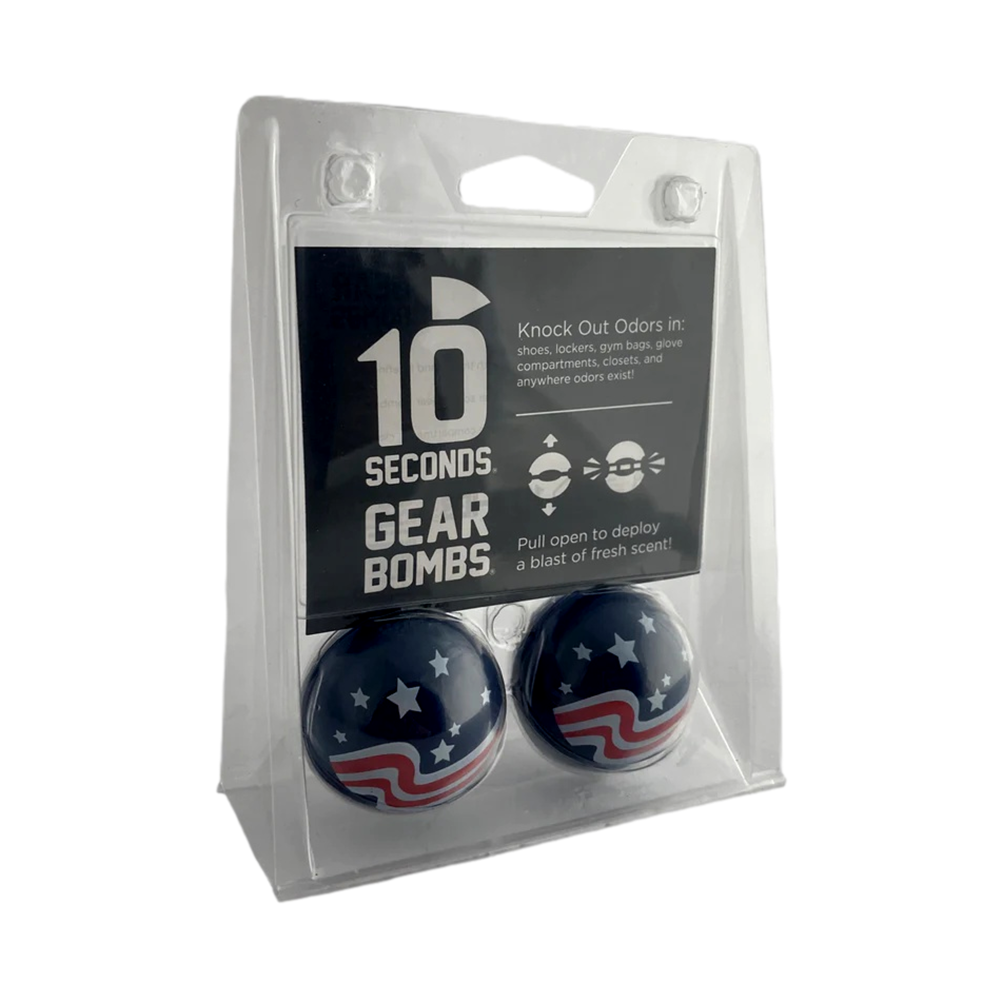 10 Seconds ® Stars & Stripes Gear Bombs
