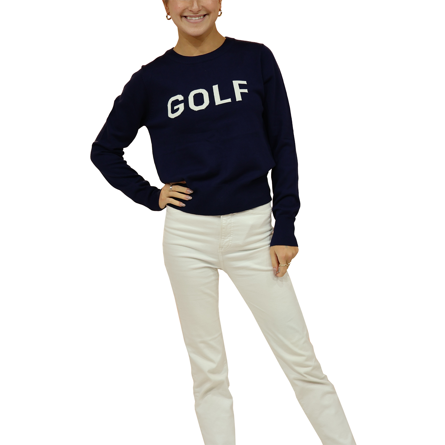 Golf best sale crewneck sweater