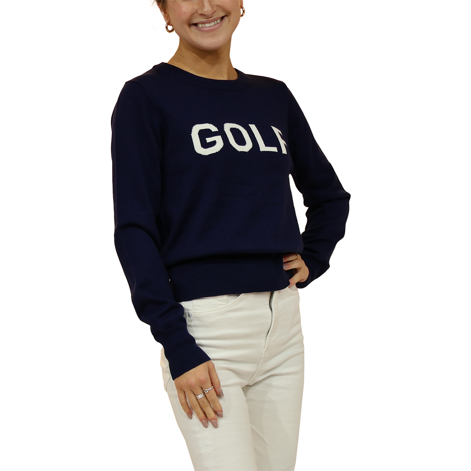 Golf Crewneck Sweater