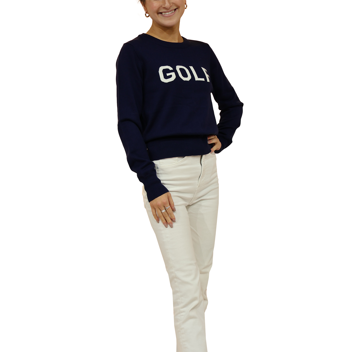 Golf Crewneck Sweater