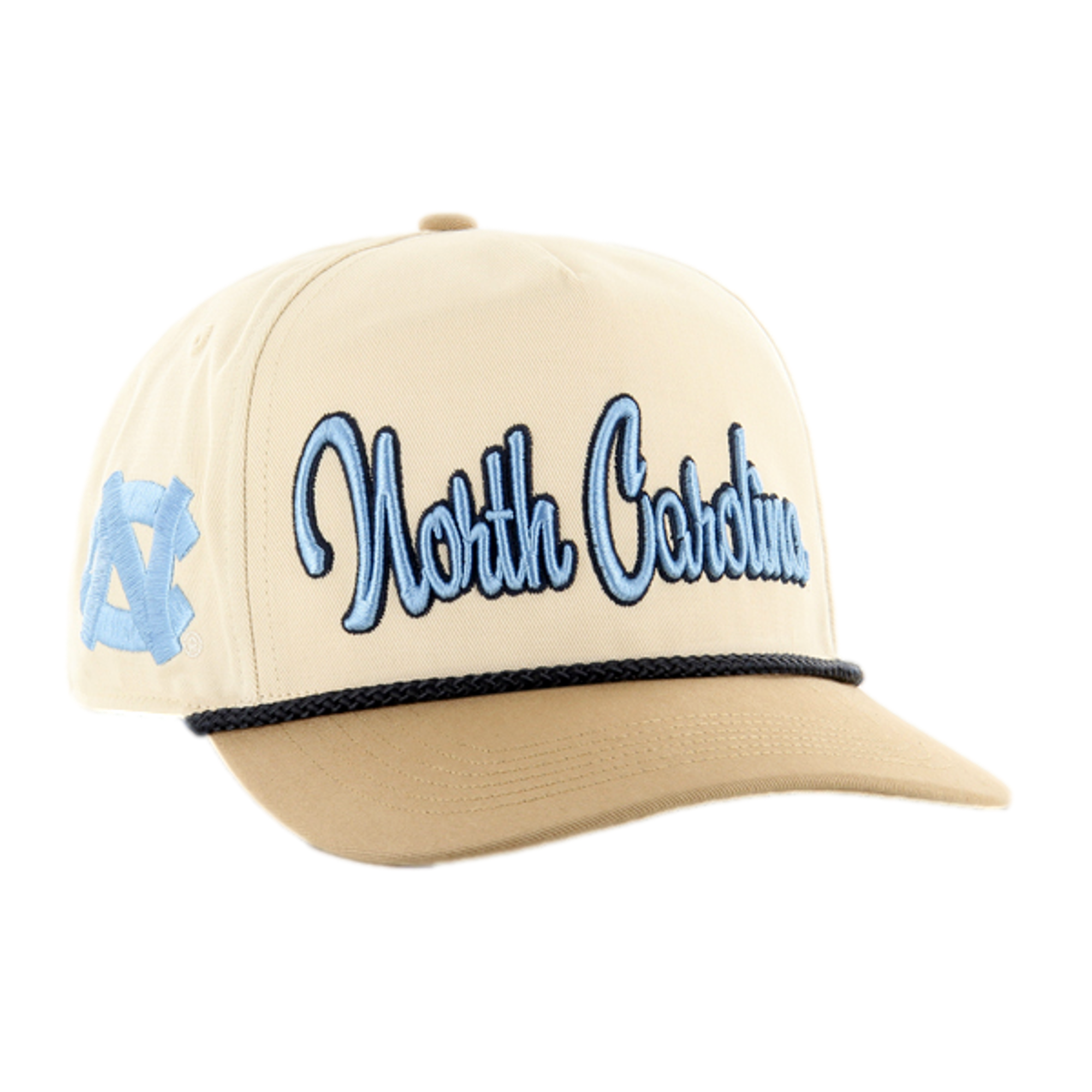 North Carolina Tar Heels Overhand Hitch Two-Toned Adjustable Hat