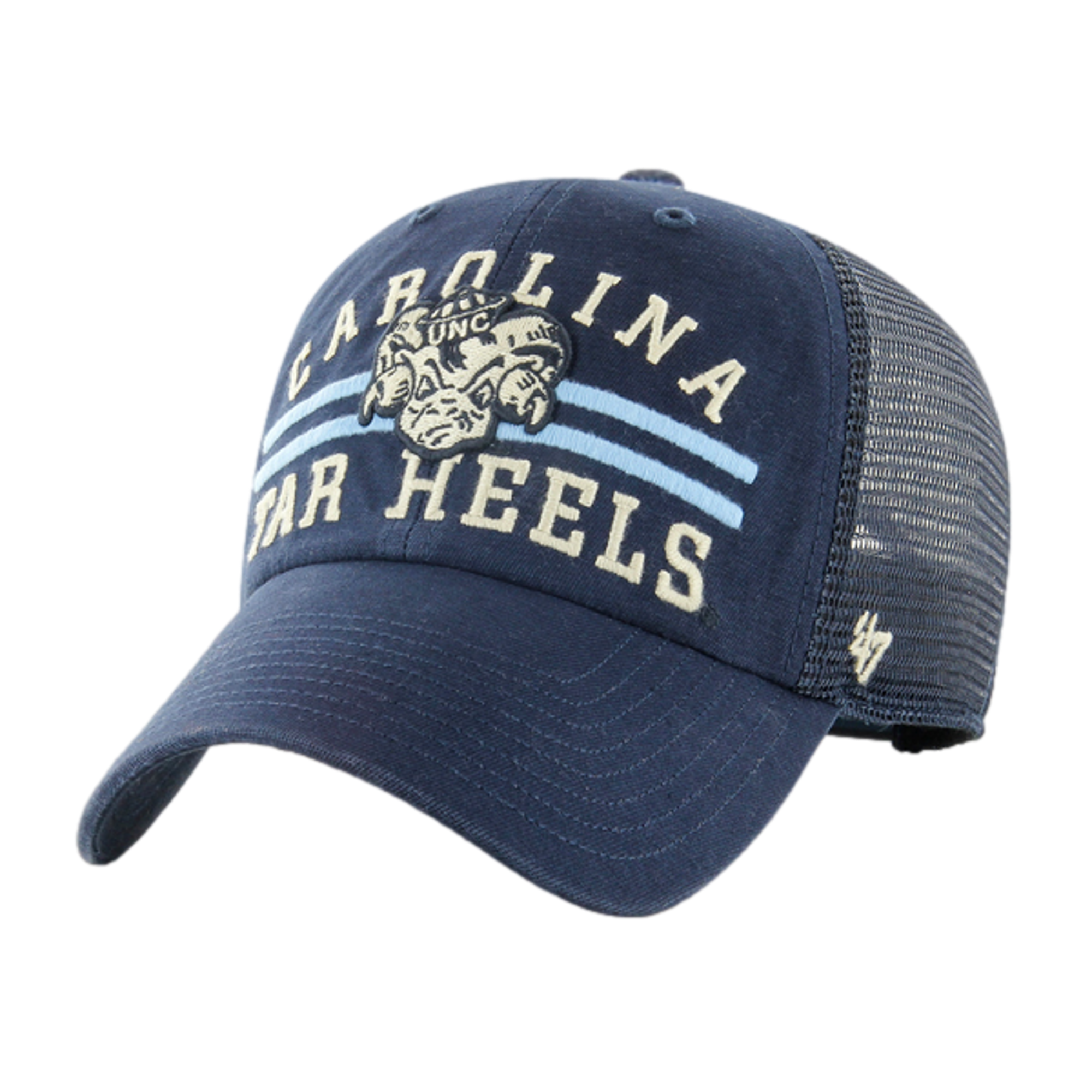 North Carolina Tar Heels High Point Clean Up Trucker Snapback Hat