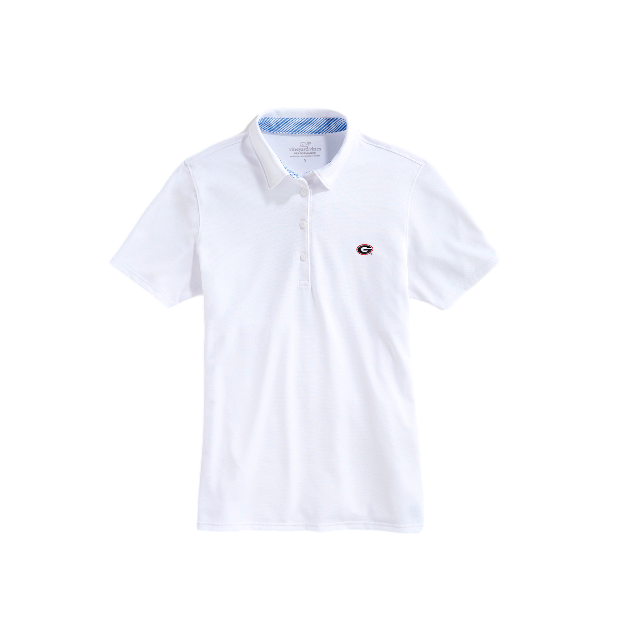 UGA Short Sleeve Pique Polo Shirt