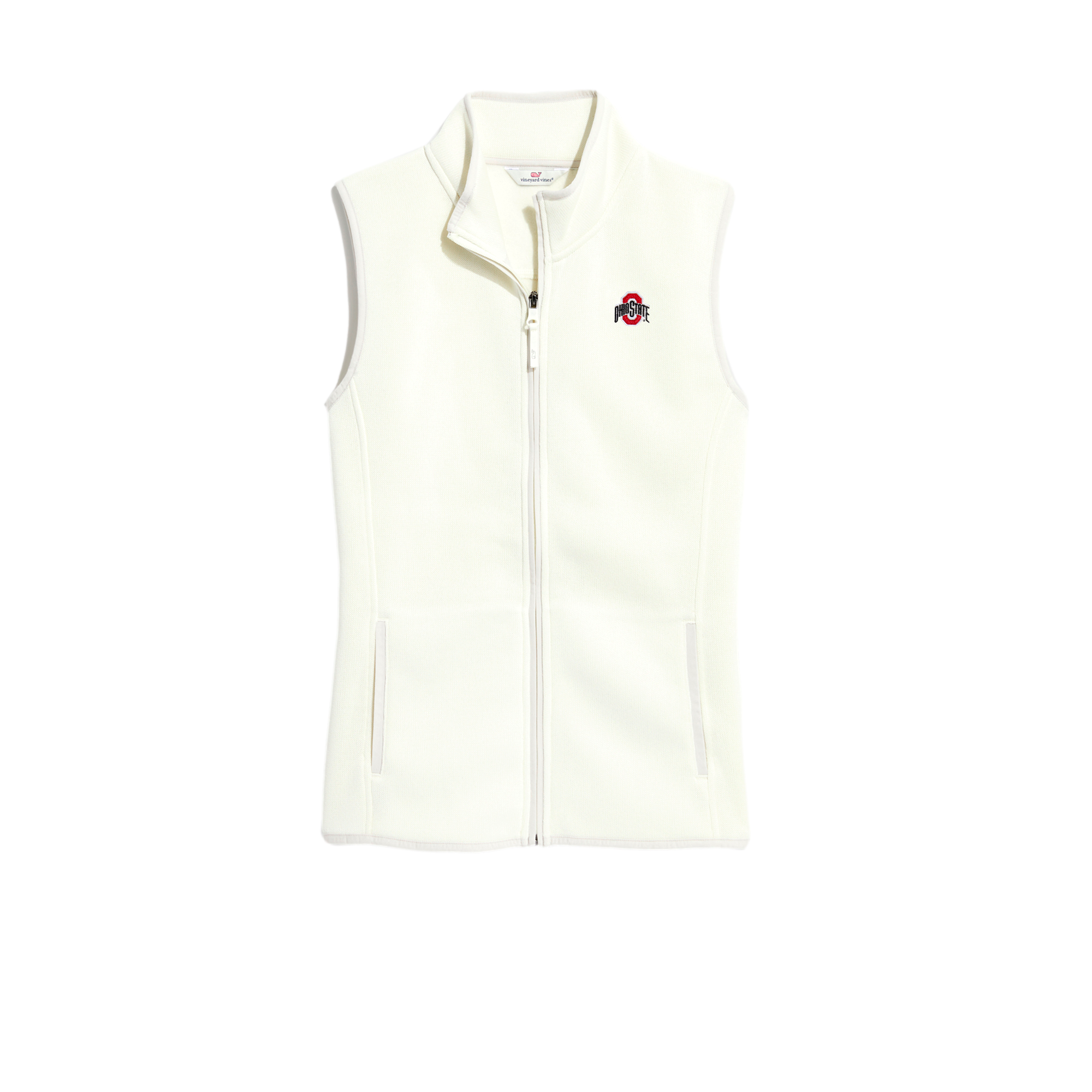 Ohio State Full Zip Fleece Vest
