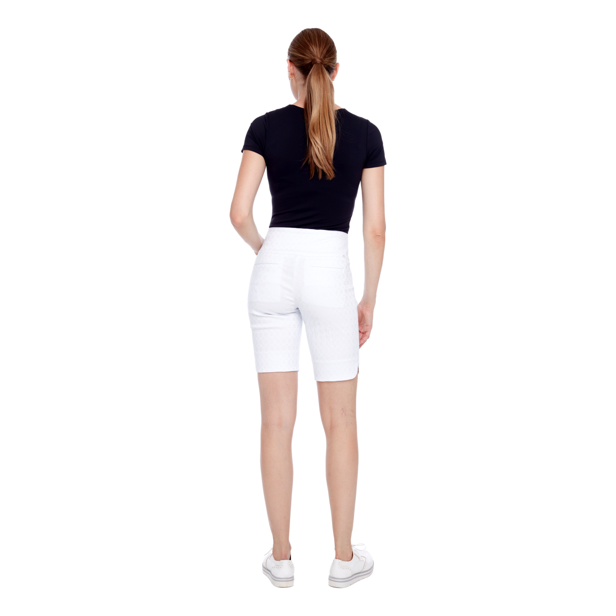 Cameo Jacquard 7" Pull On Short