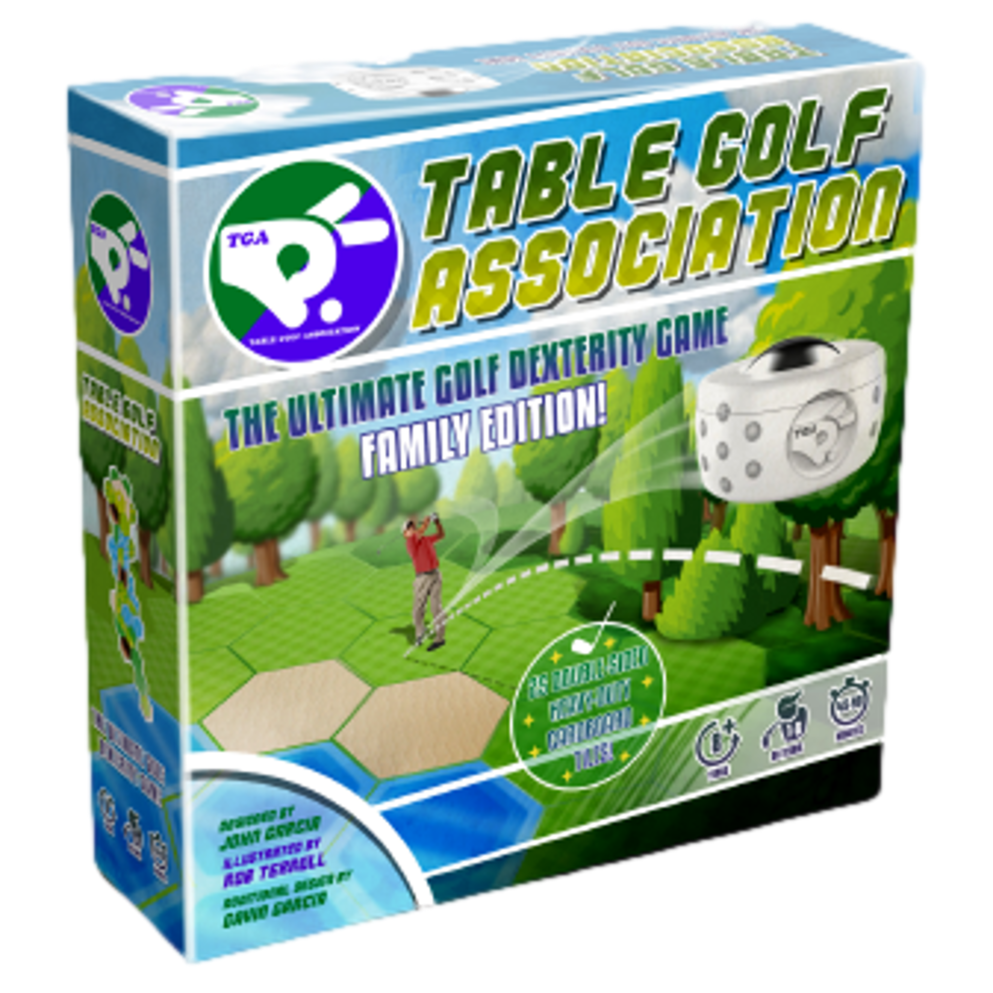 Table Golf Association Family Edition Board Game