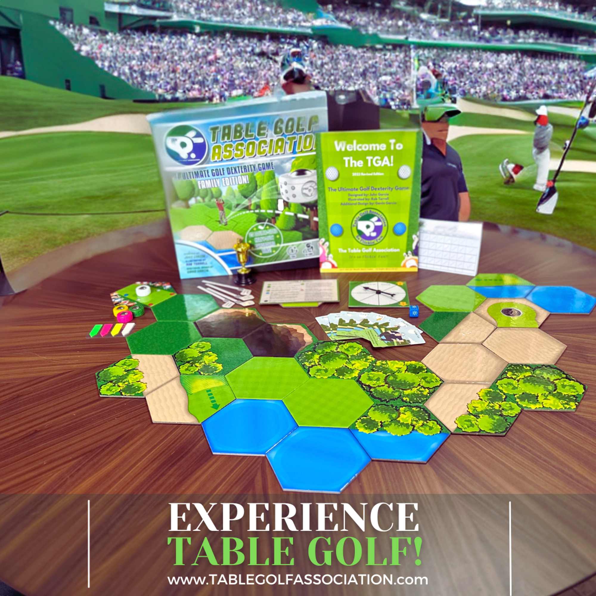 Table Golf Association Family Edition Board Game