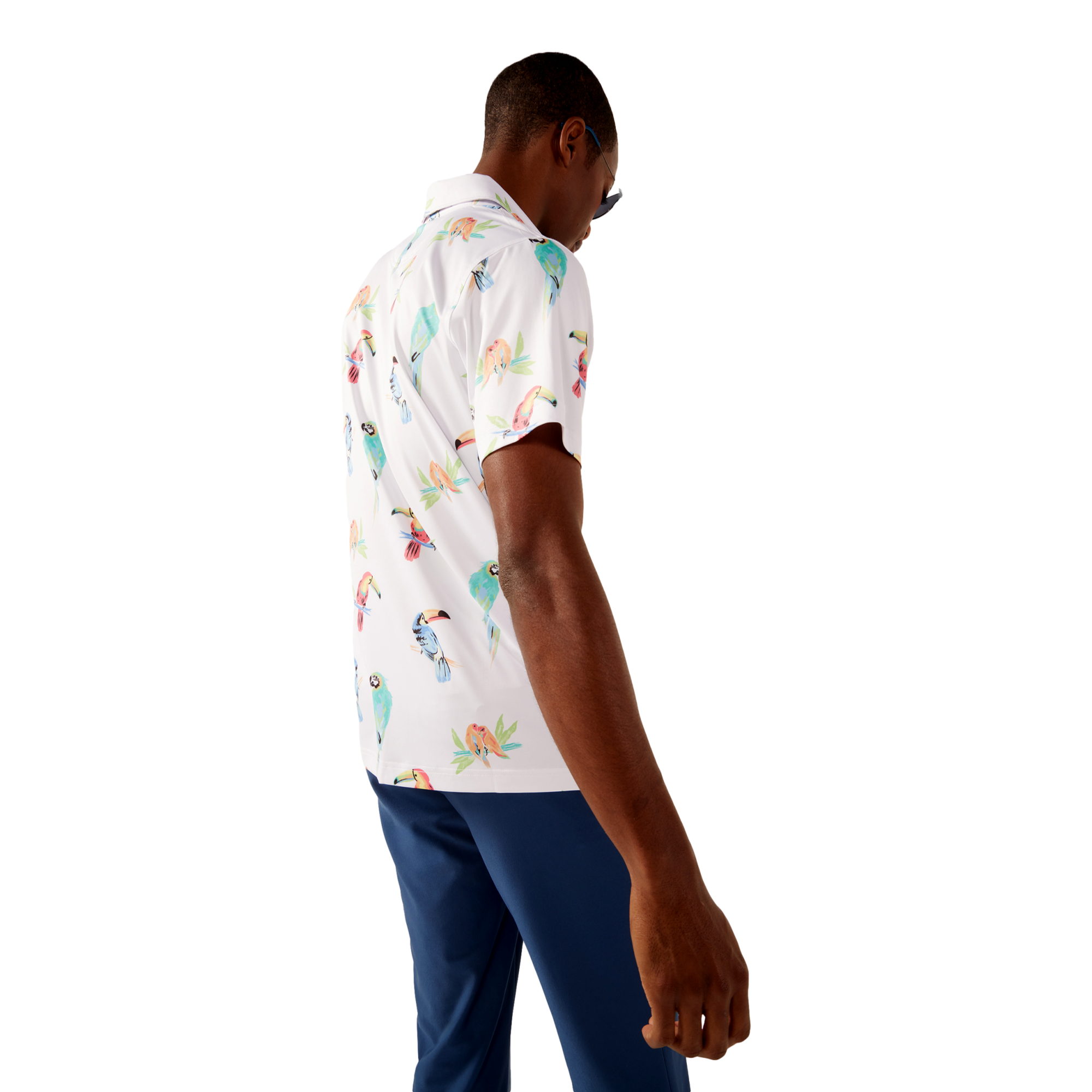 The Dude Where's Macaw Performance Polo