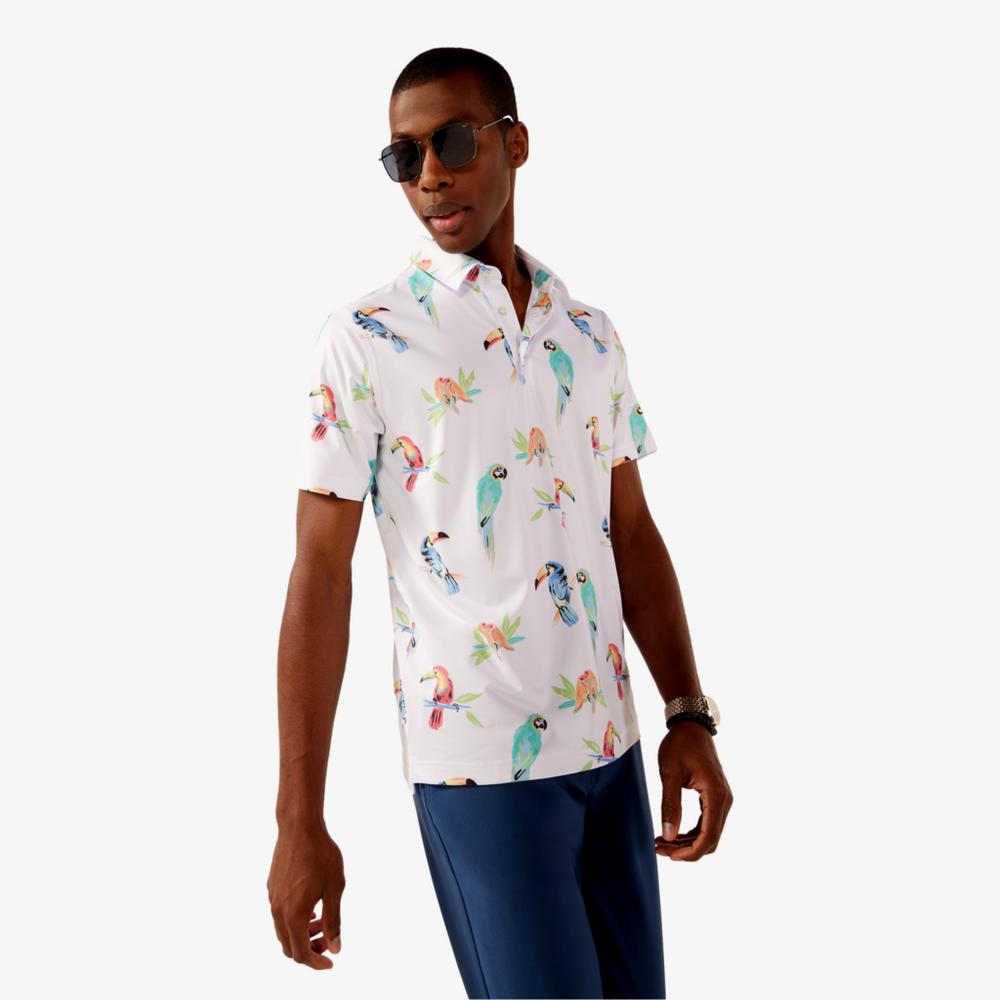 The Dude Where's Macaw Performance Polo