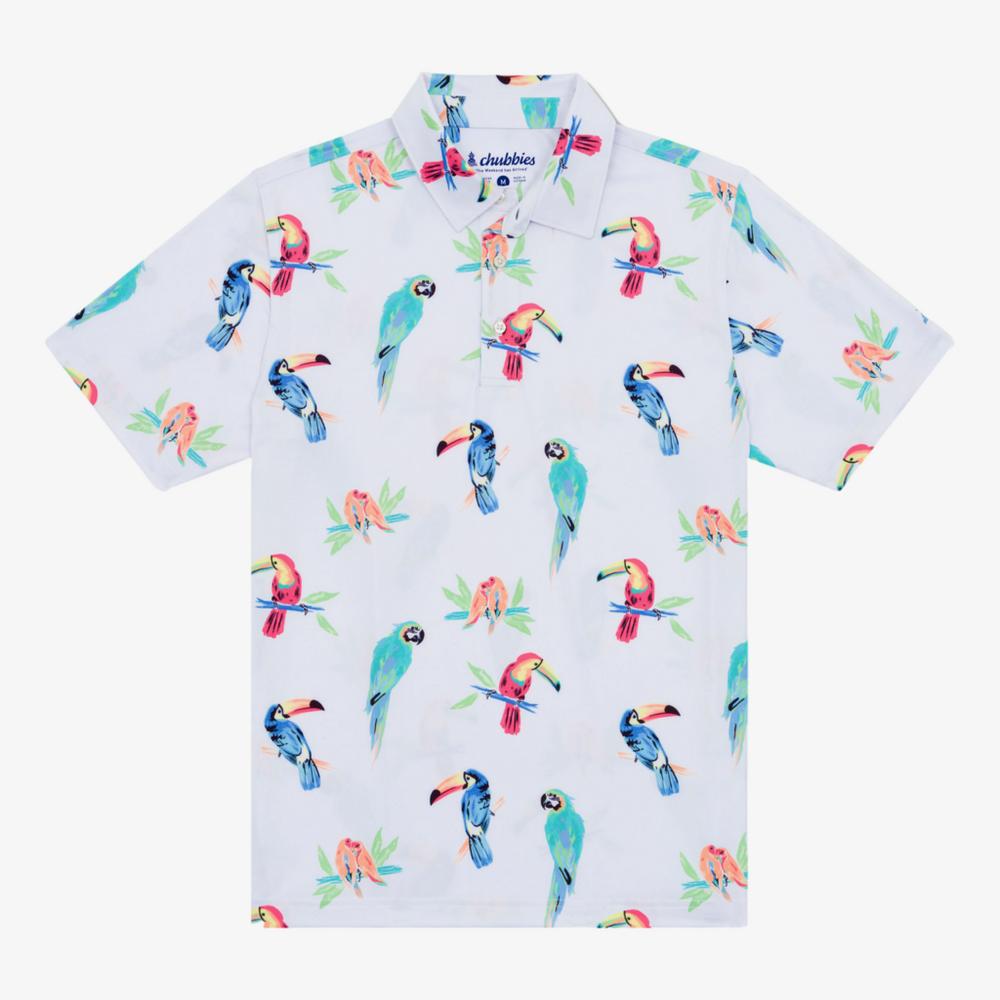 The Dude Where's Macaw Performance Polo