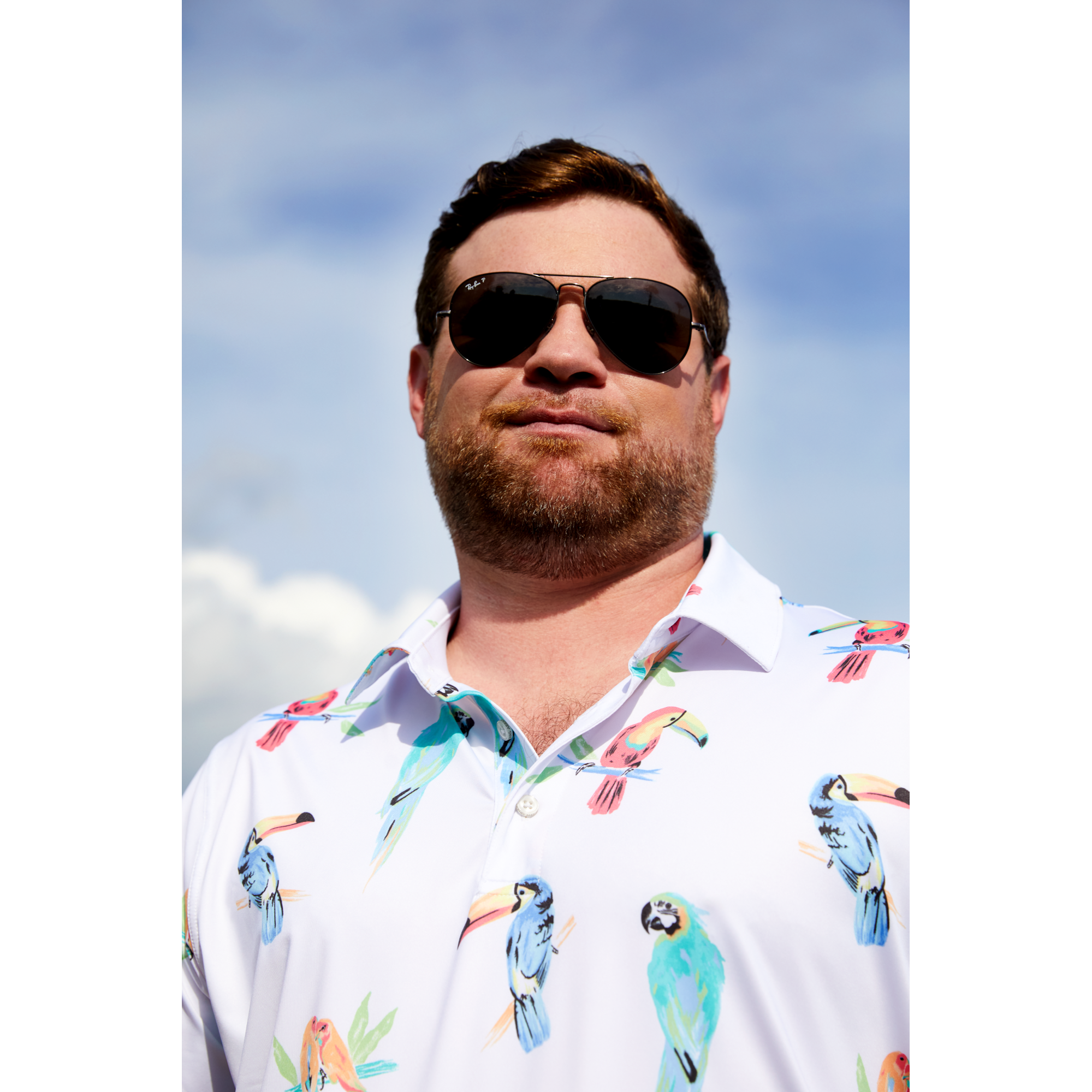 The Dude Where's Macaw Performance Polo