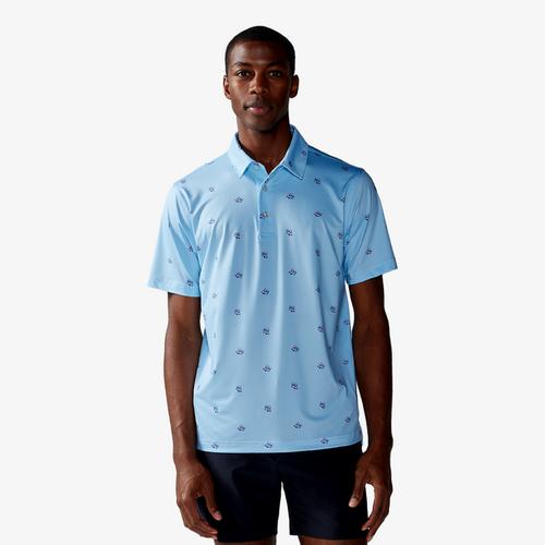 The Kiss My Putt Performance Polo