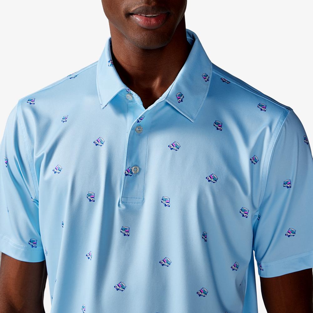 The Kiss My Putt Performance Polo