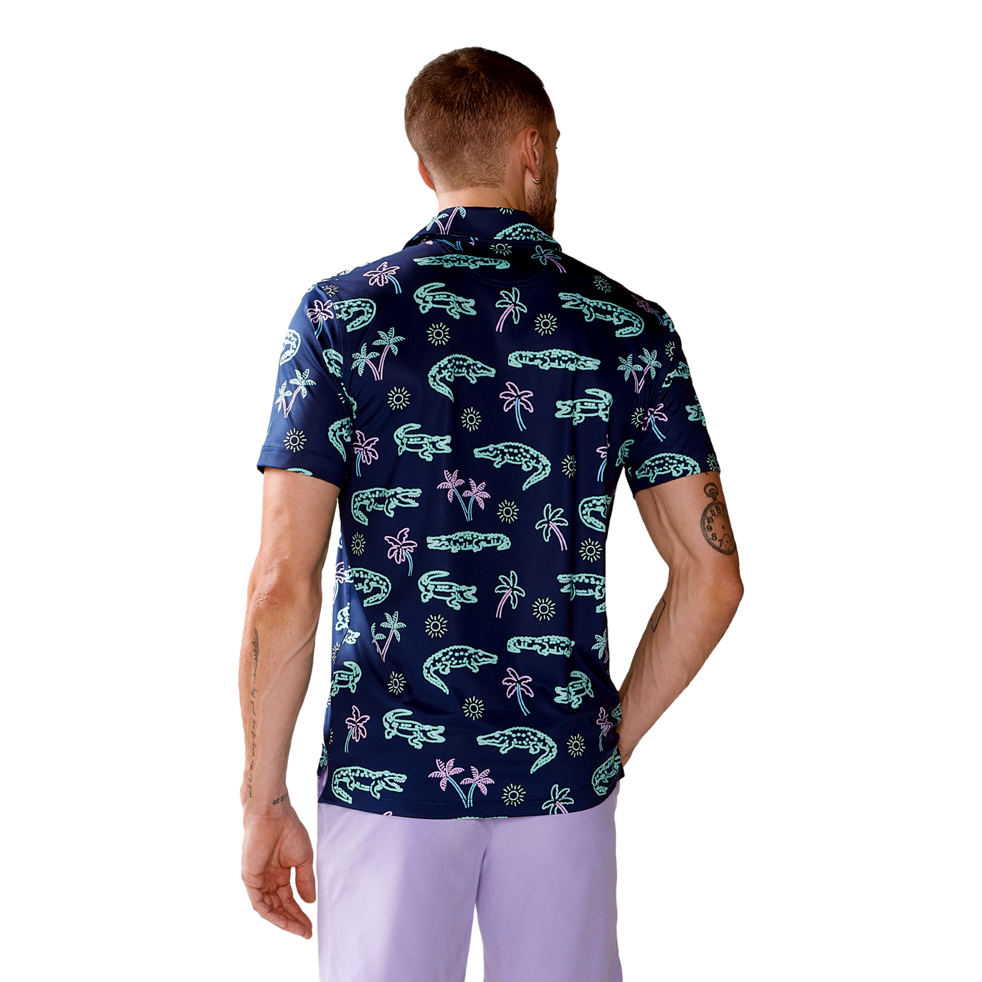 The Neon Glades Performance Polo