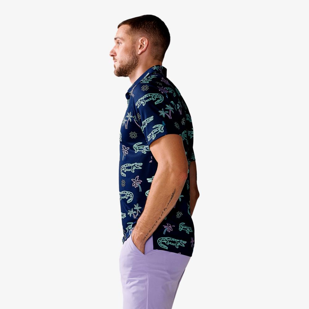 The Neon Glades Performance Polo