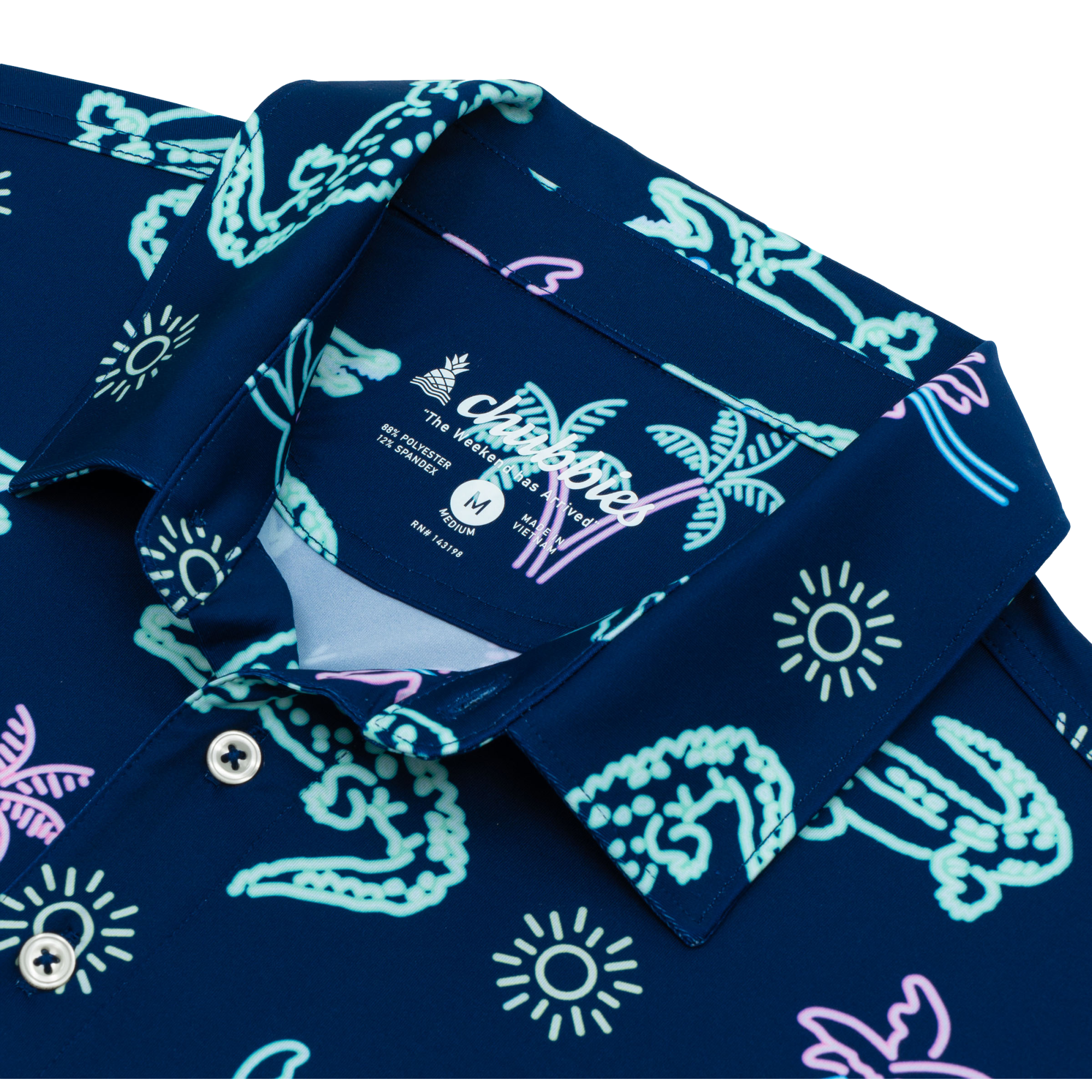 The Neon Glades Performance Polo