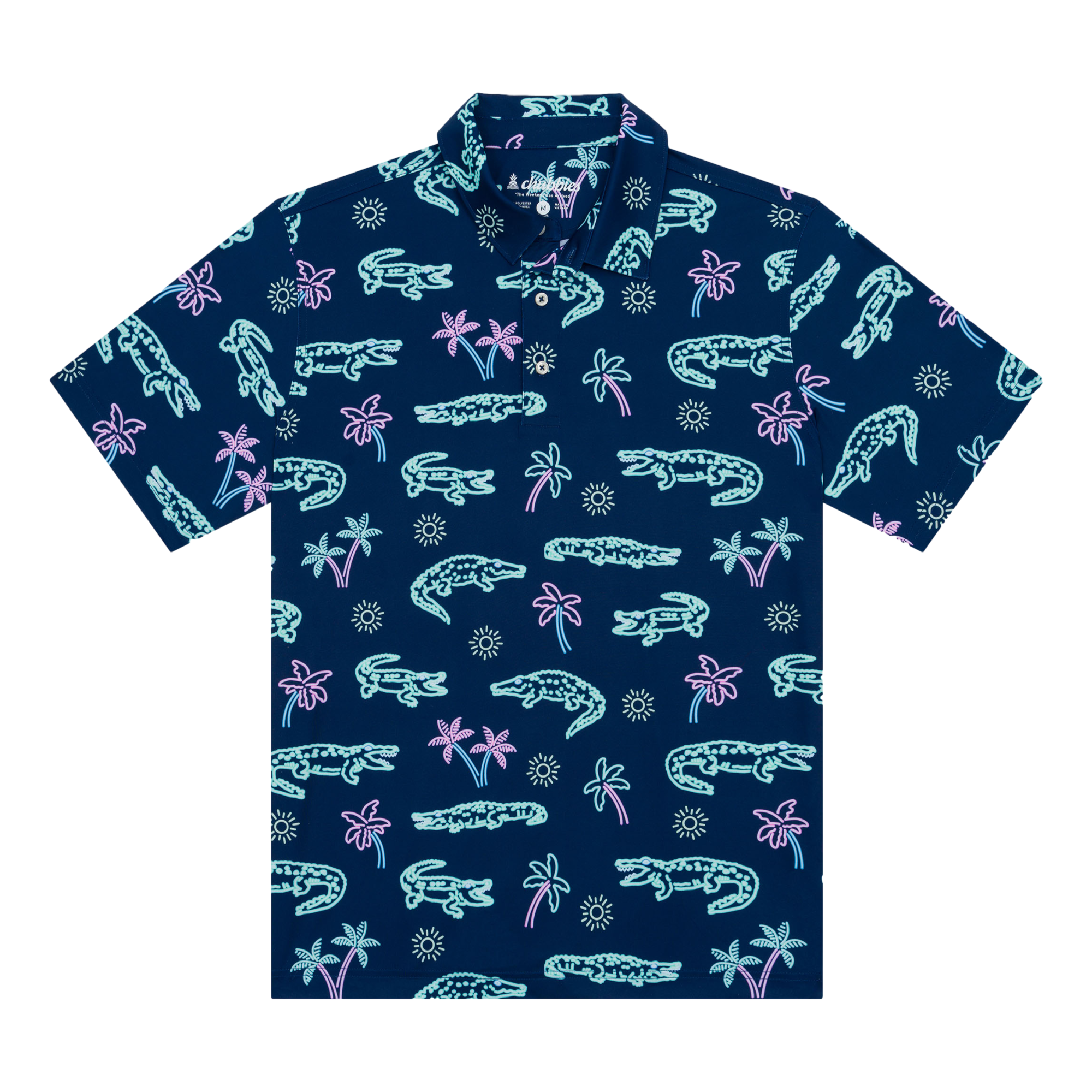 The Neon Glades Performance Polo