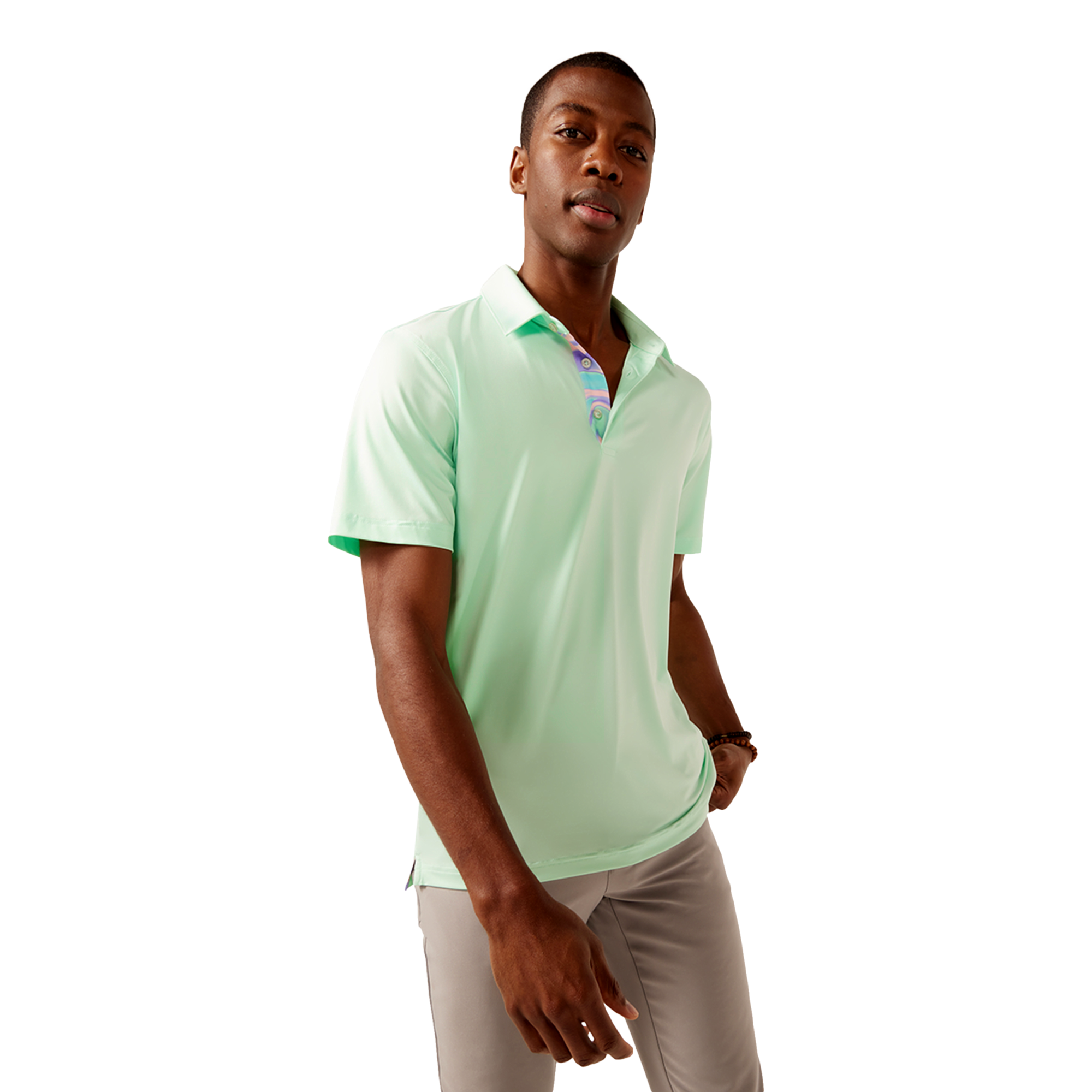 The Teal Mint Performance Polo