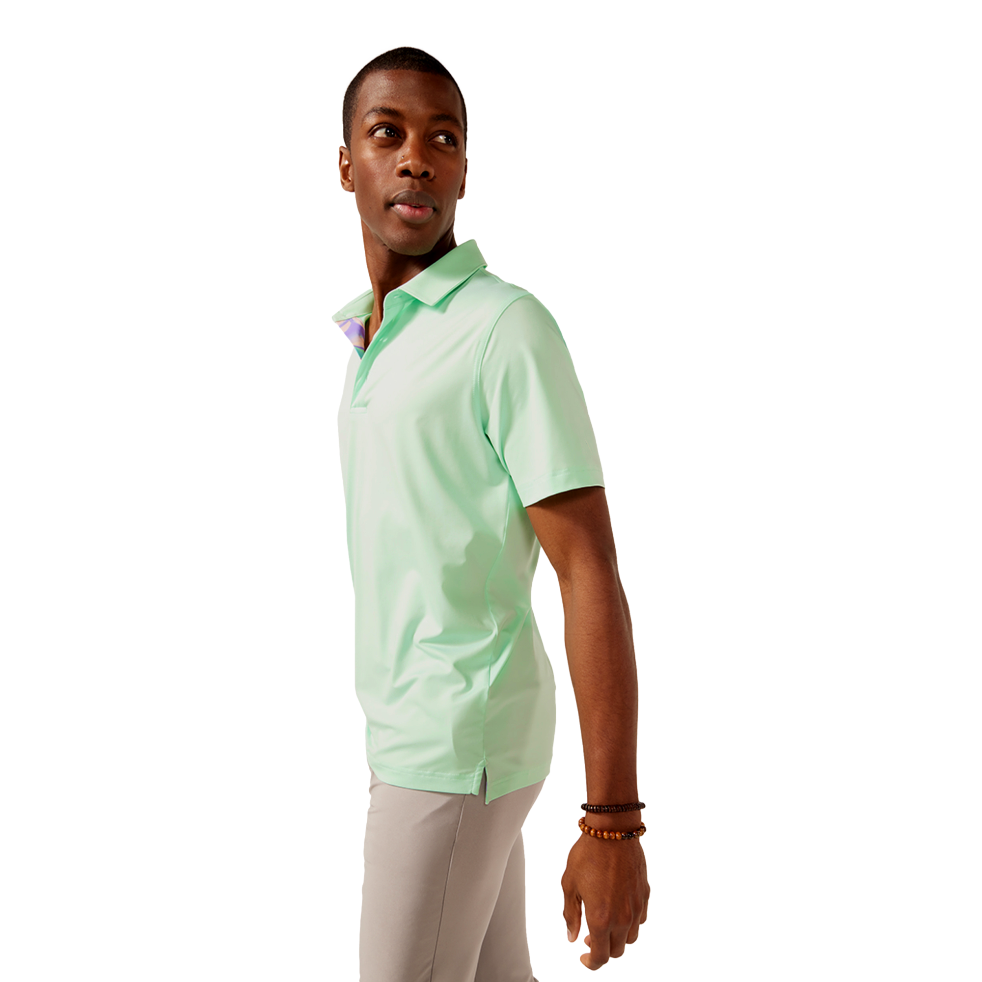 The Teal Mint Performance Polo