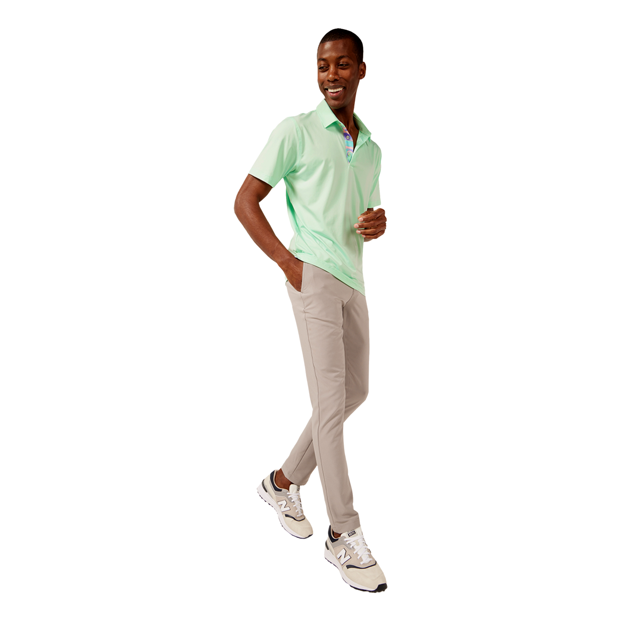 The Teal Mint Performance Polo