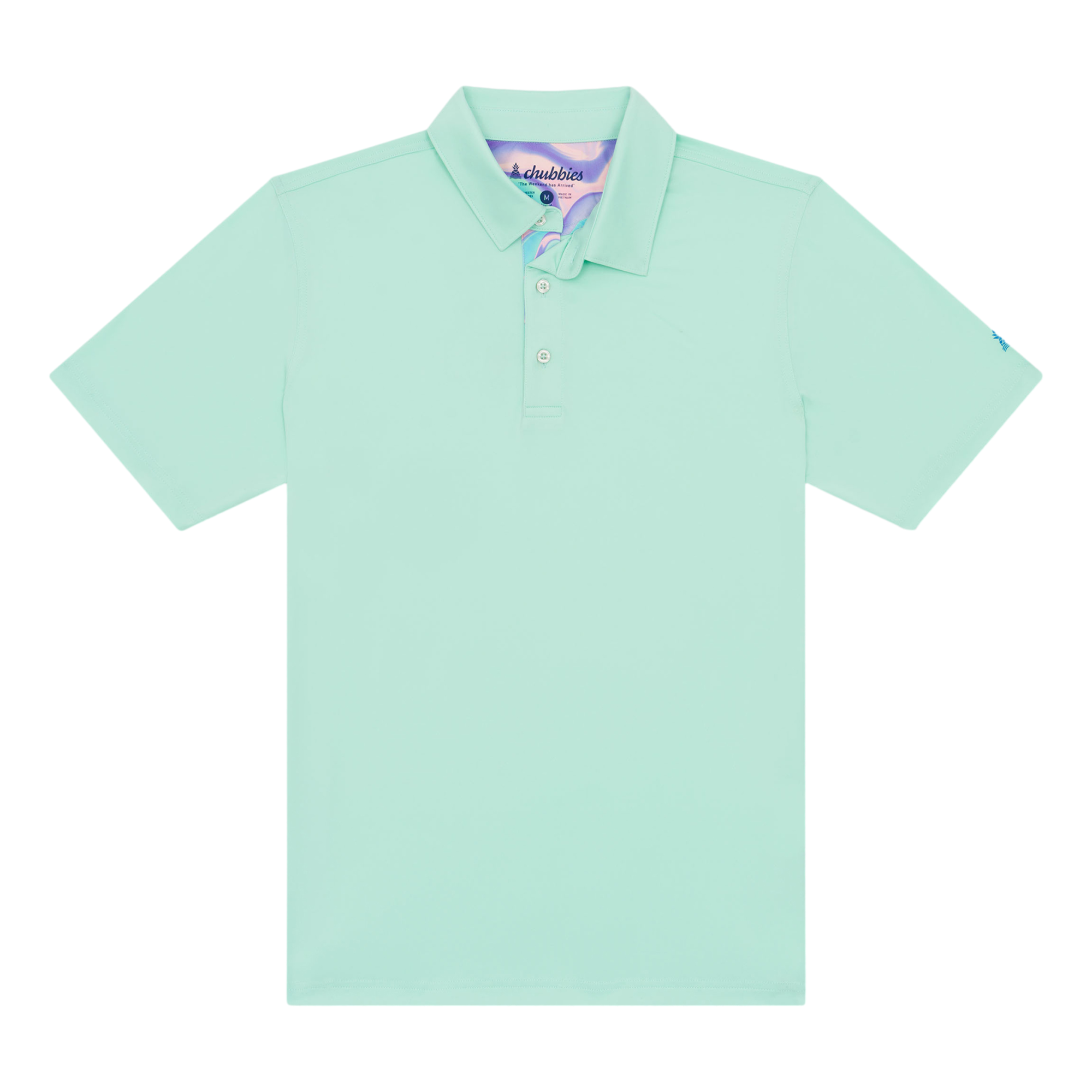 The Teal Mint Performance Polo