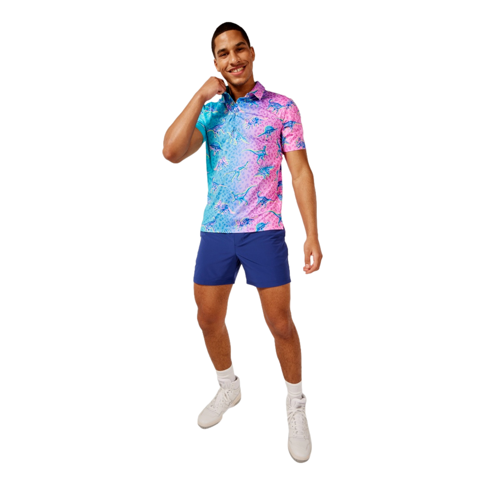 The Dino Delight Performance 2.0 Polo