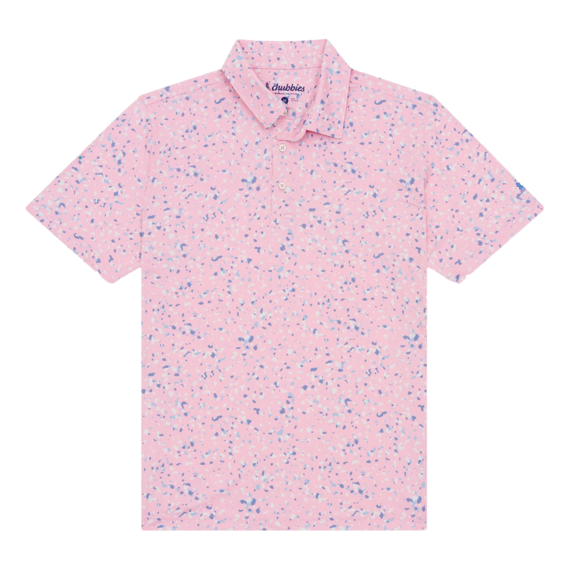 The Funfetti Performance 2.0 Men's Short Sleeve Golf Polo Shirt