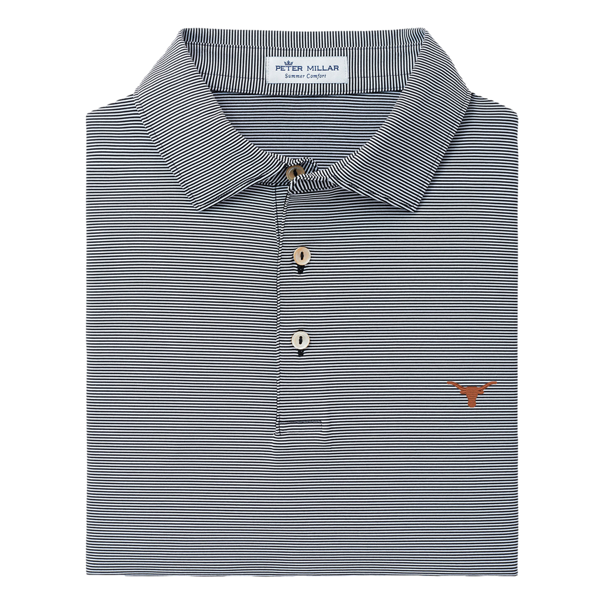University Of Texas Jubilee Stripe Performance Polo
