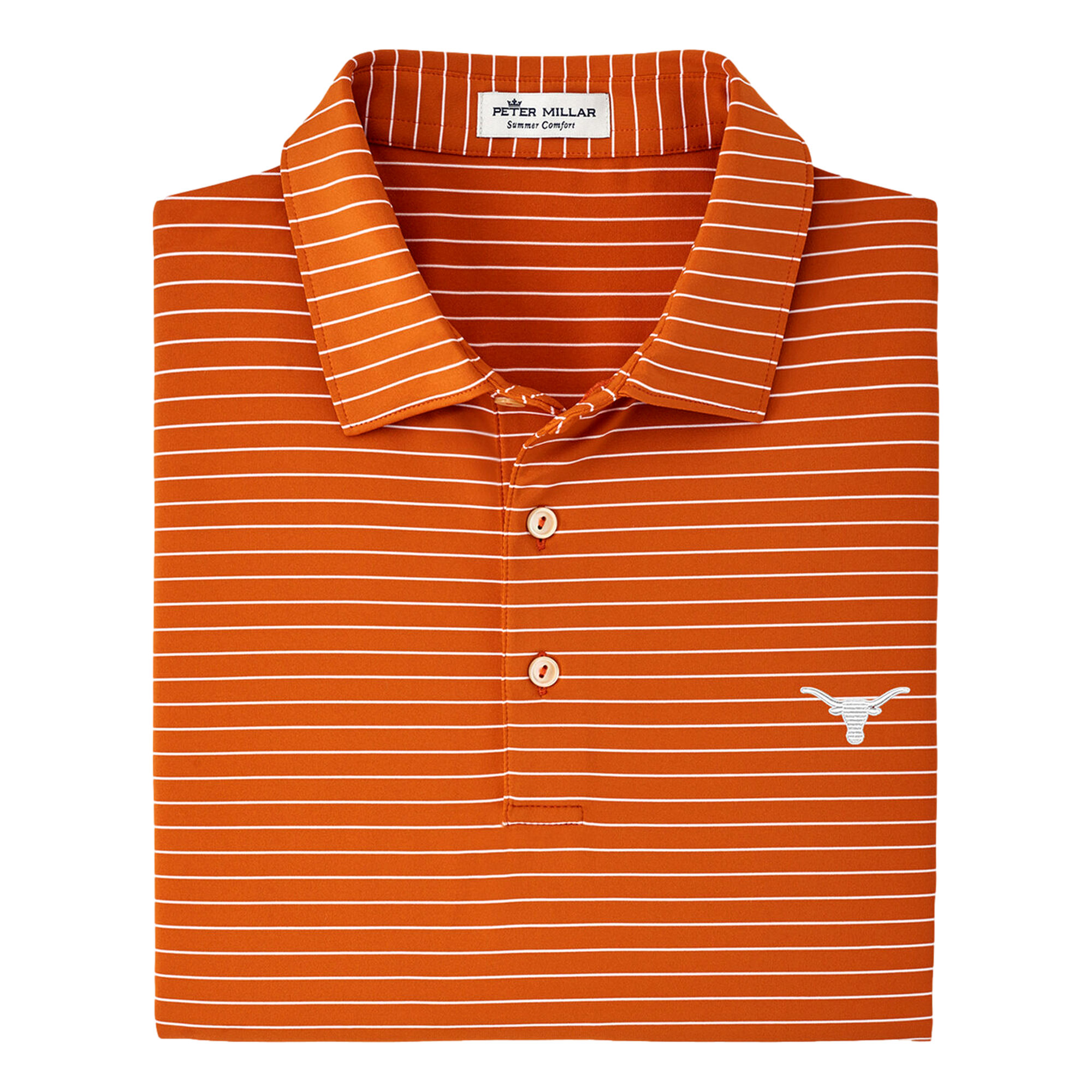 University Of Texas Crafty Performance Jersey Men's Short Sleeve Golf Polo Shirt