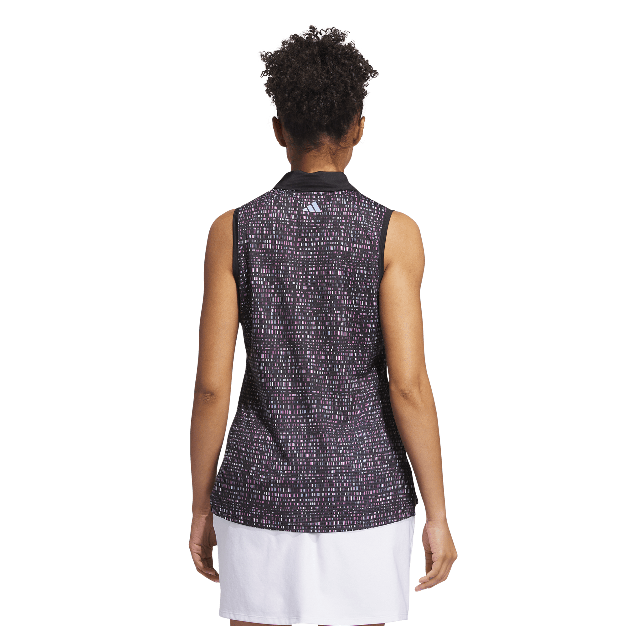 Women's Sleeveless Ultimate365 Printed Polo Shirt