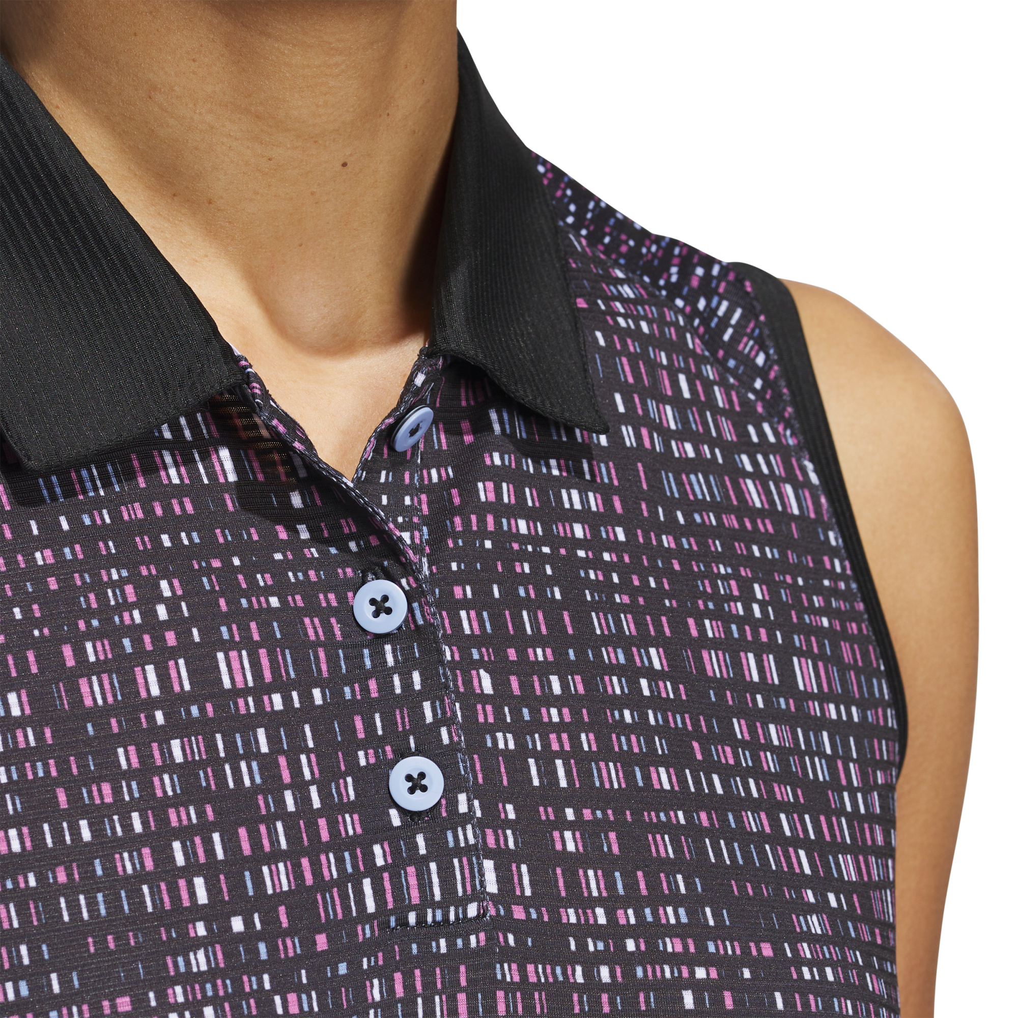 Women's Sleeveless Ultimate365 Printed Polo Shirt