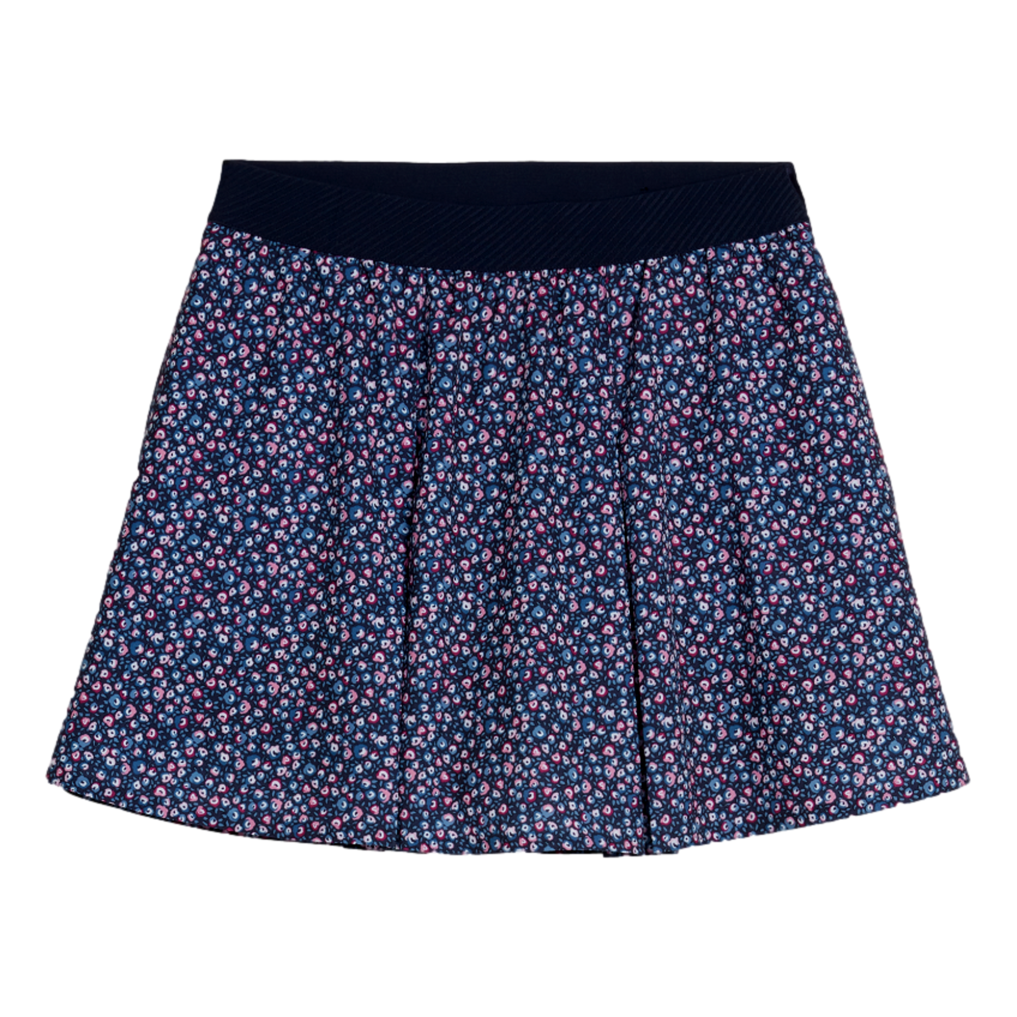 Floral Pleated 15" Skort