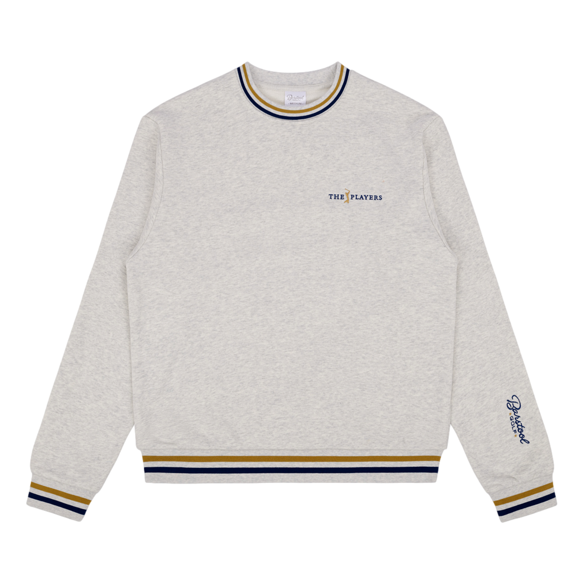 THE PLAYERS Ribbed Crewneck Sweatshirt
